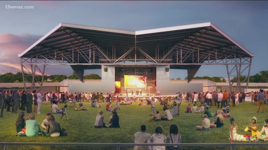 'We're looking forward to new, exciting and better': Macon Mall amphitheater right on schedule