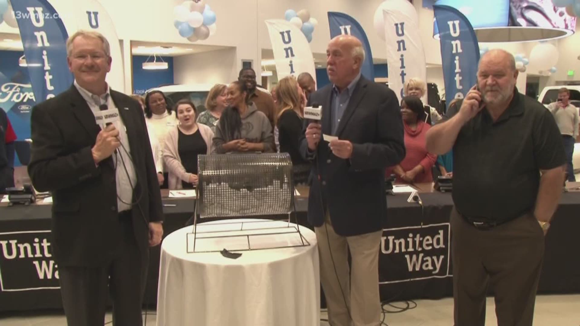 Proceeds from the raffle help United Way of Central Georgia with its programs