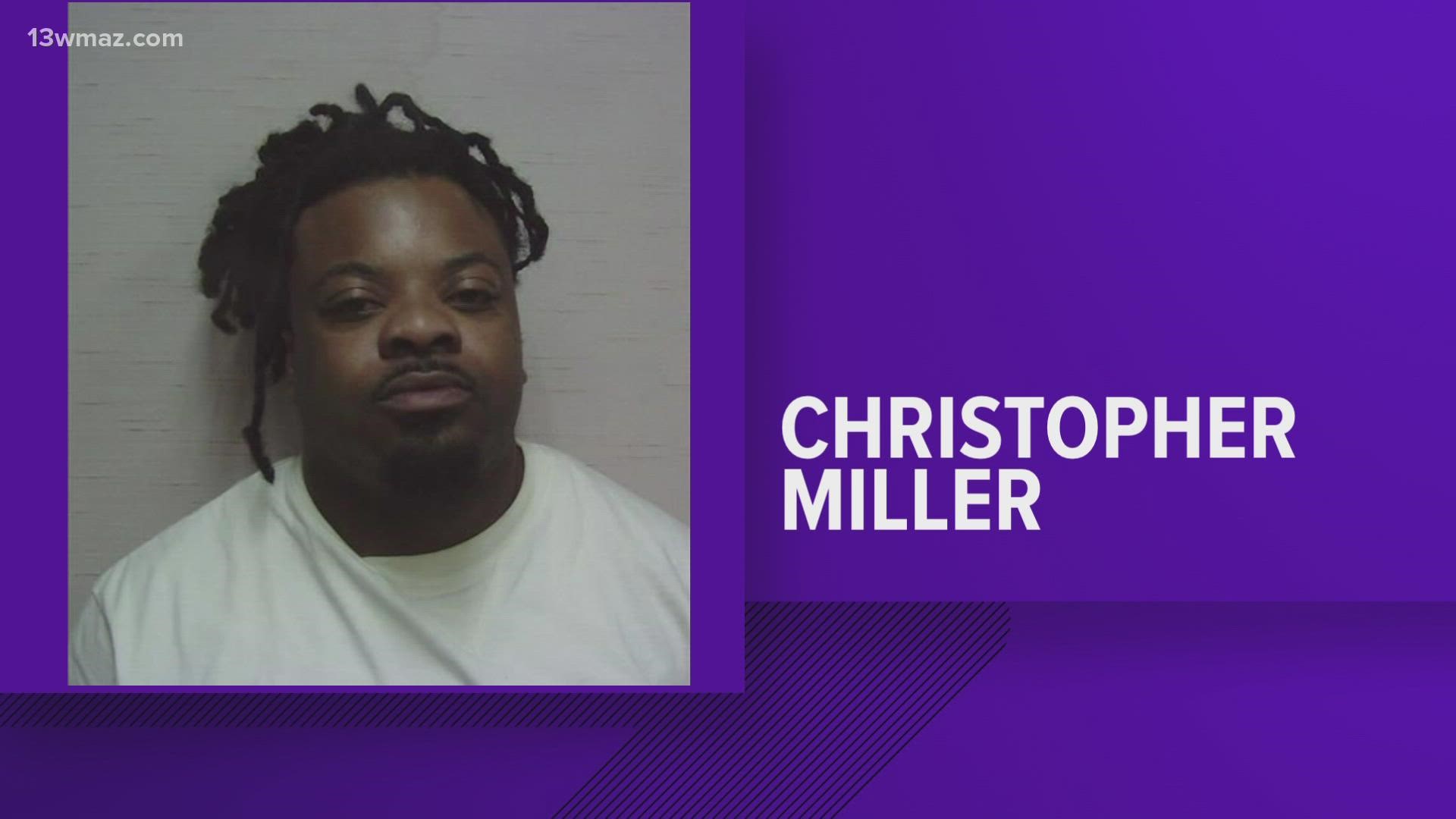 Christopher Miller is wanted on charges of murder, aggravated assault, among others.