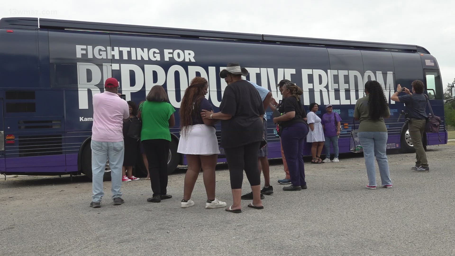 While Harris and Walz were not in town, Georgia and Macon Democrats attended.