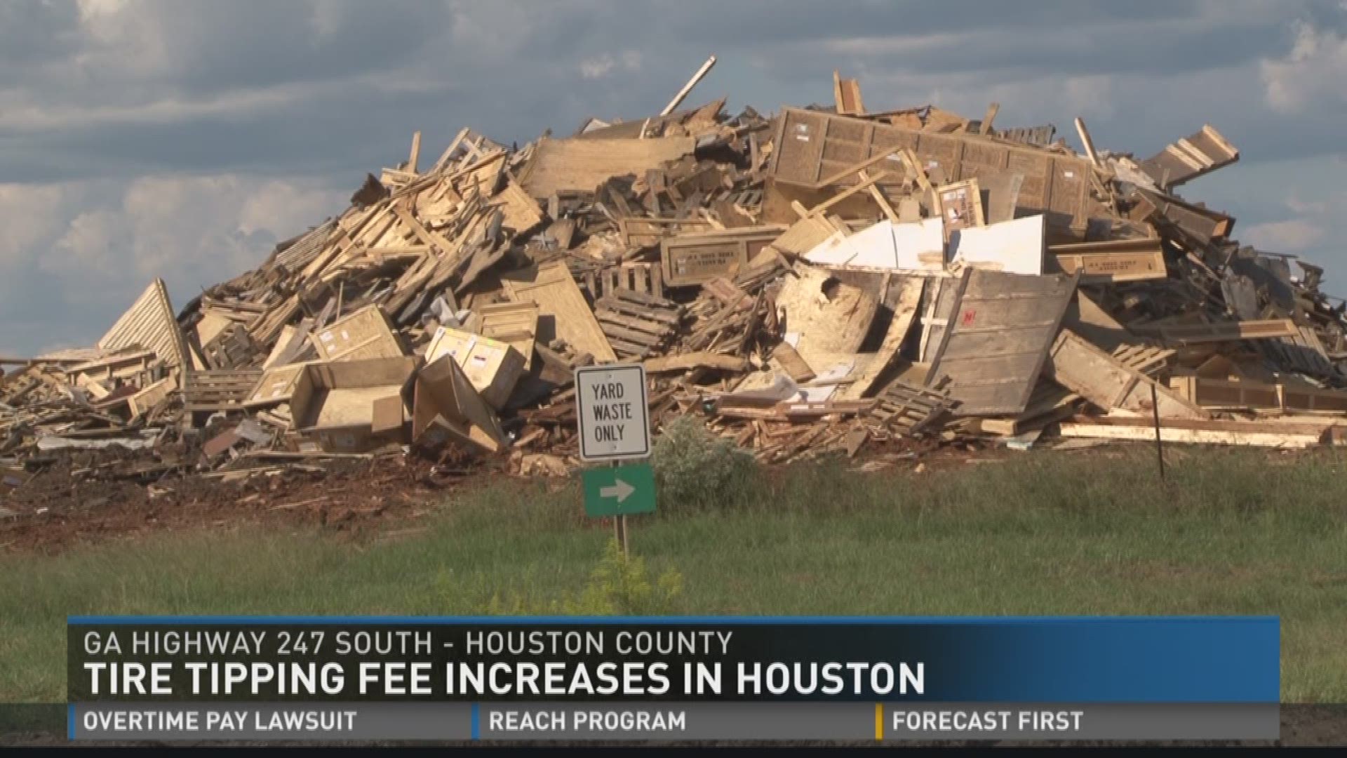 Tire tipping fee increases at Houston landfill