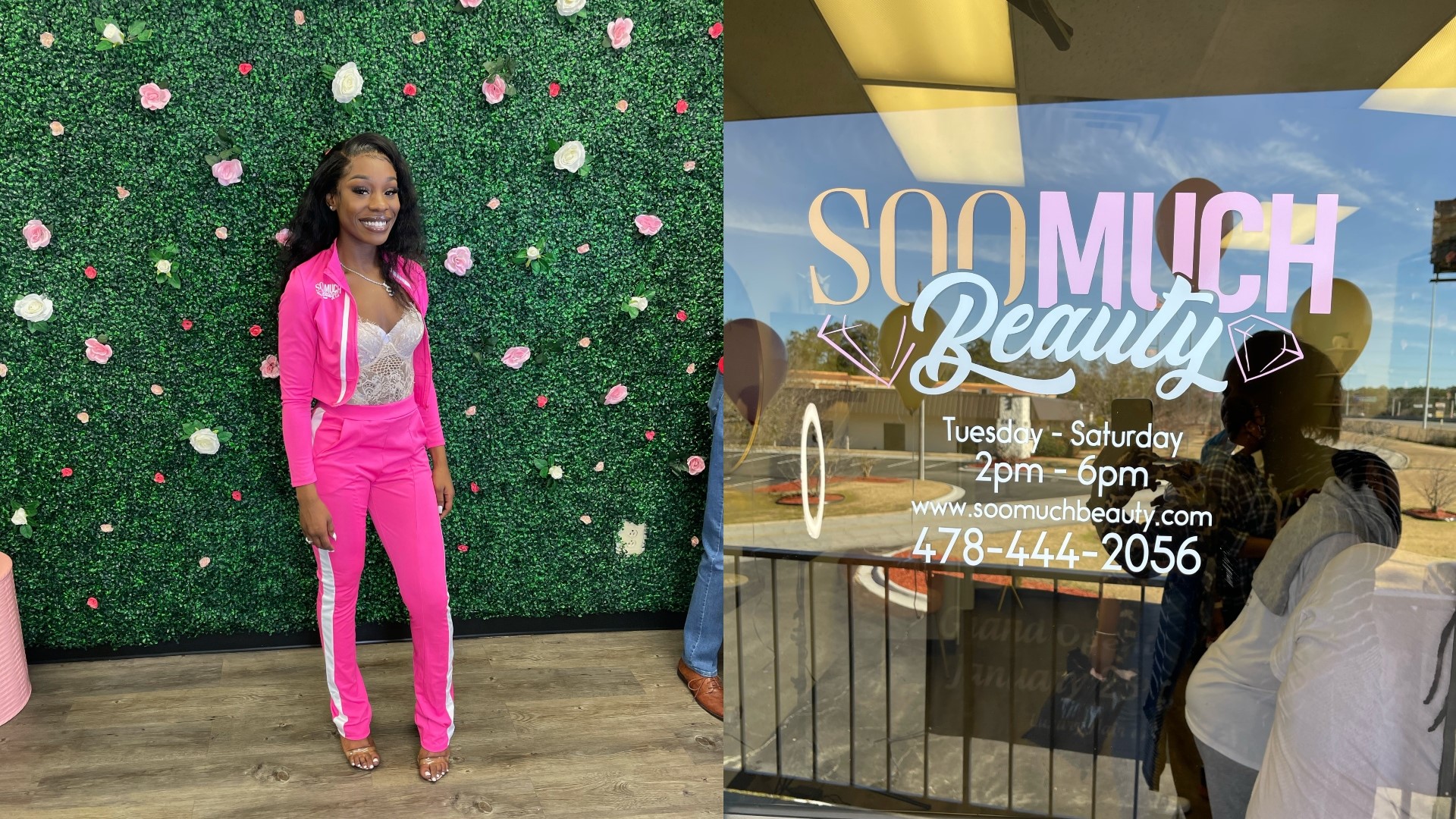 Selena Stuckey is the owner of Soo Much Beauty. The 23-year-old Fort Valley State senior and new mom says it means the world to own her own business.