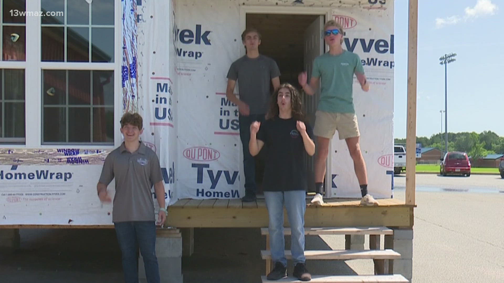 Students at West Laurens High School are building a path to success, and talked about their construction class and a special project they are working on.