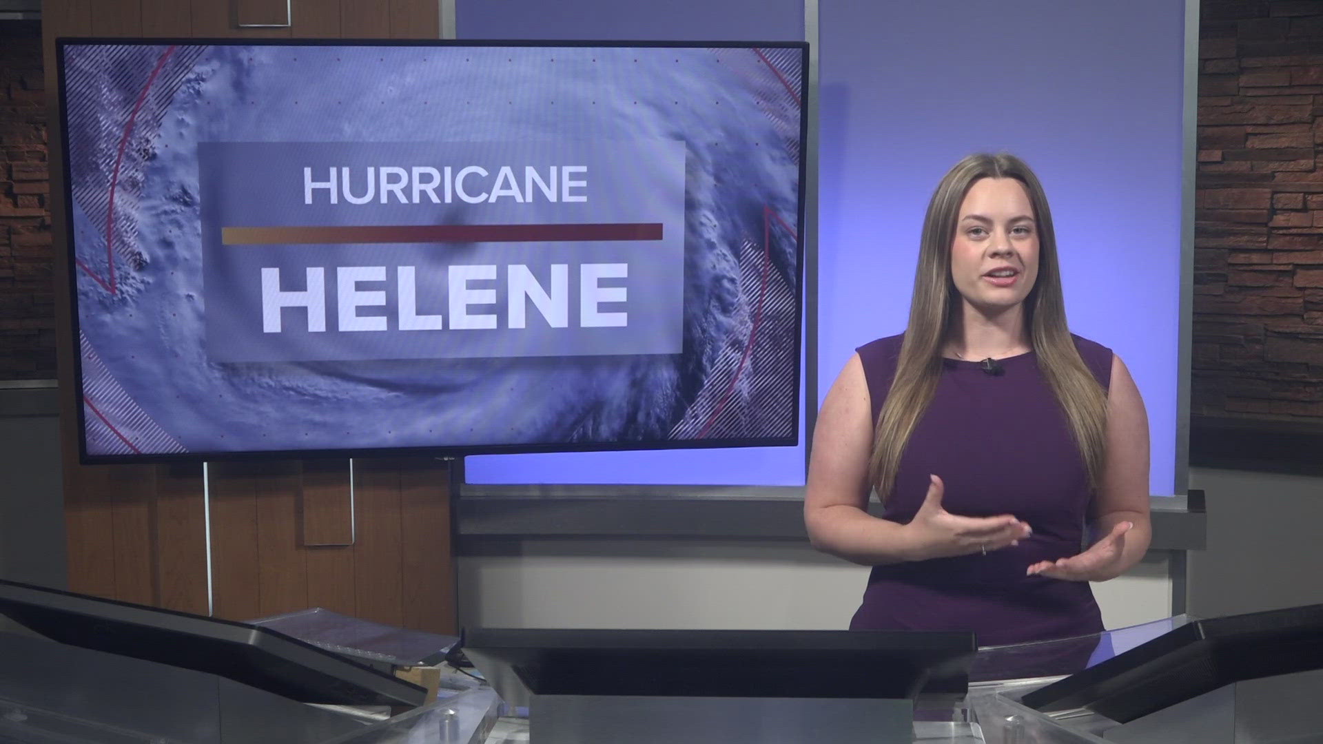 Hurricane Helene expected to impact central Georgia today and tonight, Meteorologist Ansley Parker gives an in depth break down of the forecast