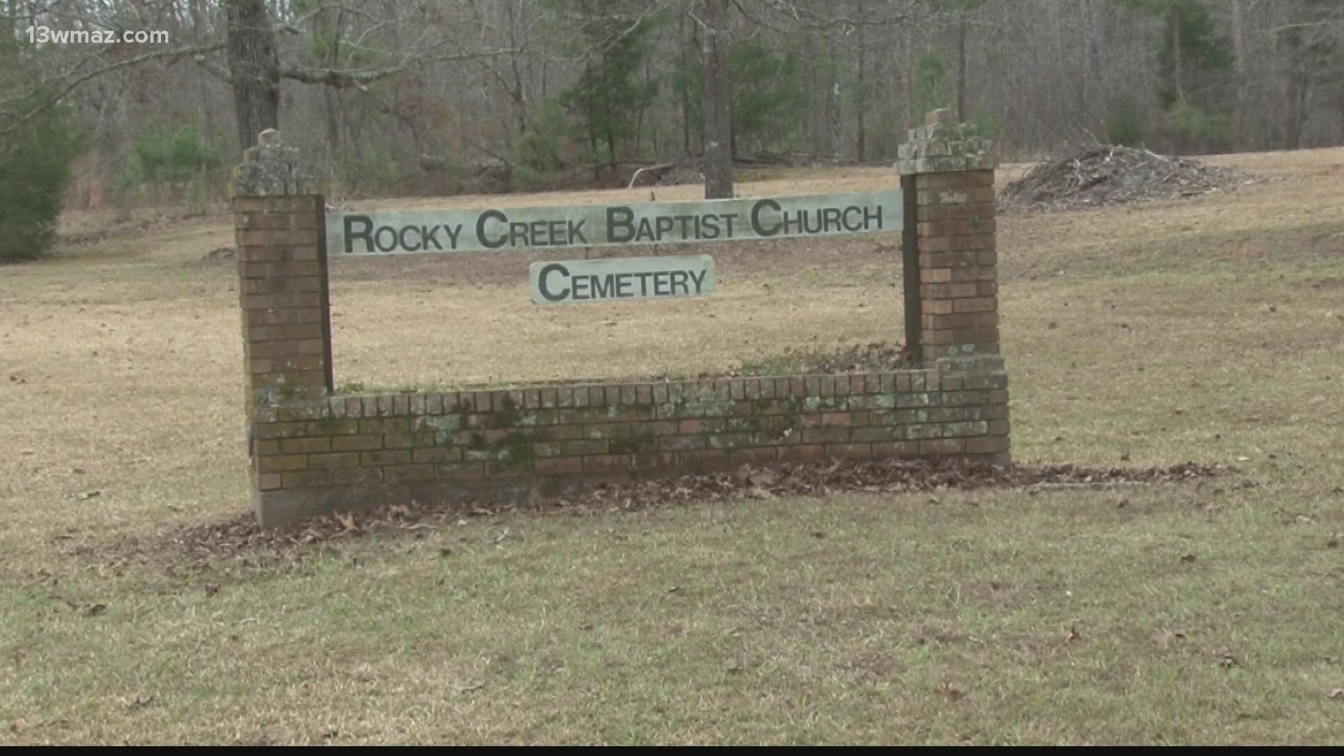 Rocky Creek Baptist Church needs your help to rebuild an old slave cemetery that has deteriorated over time.