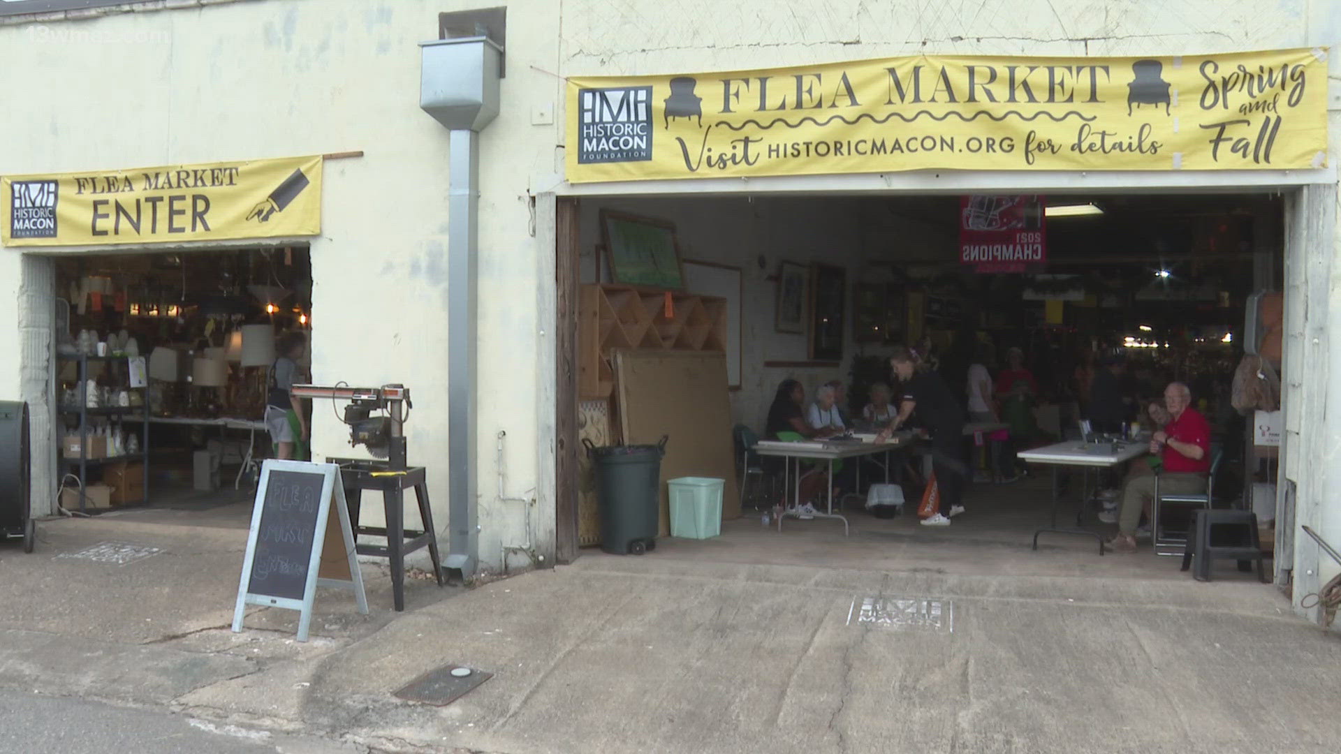 The market, which Historic Macon puts on twice every year, is their biggest fundraiser of the year.