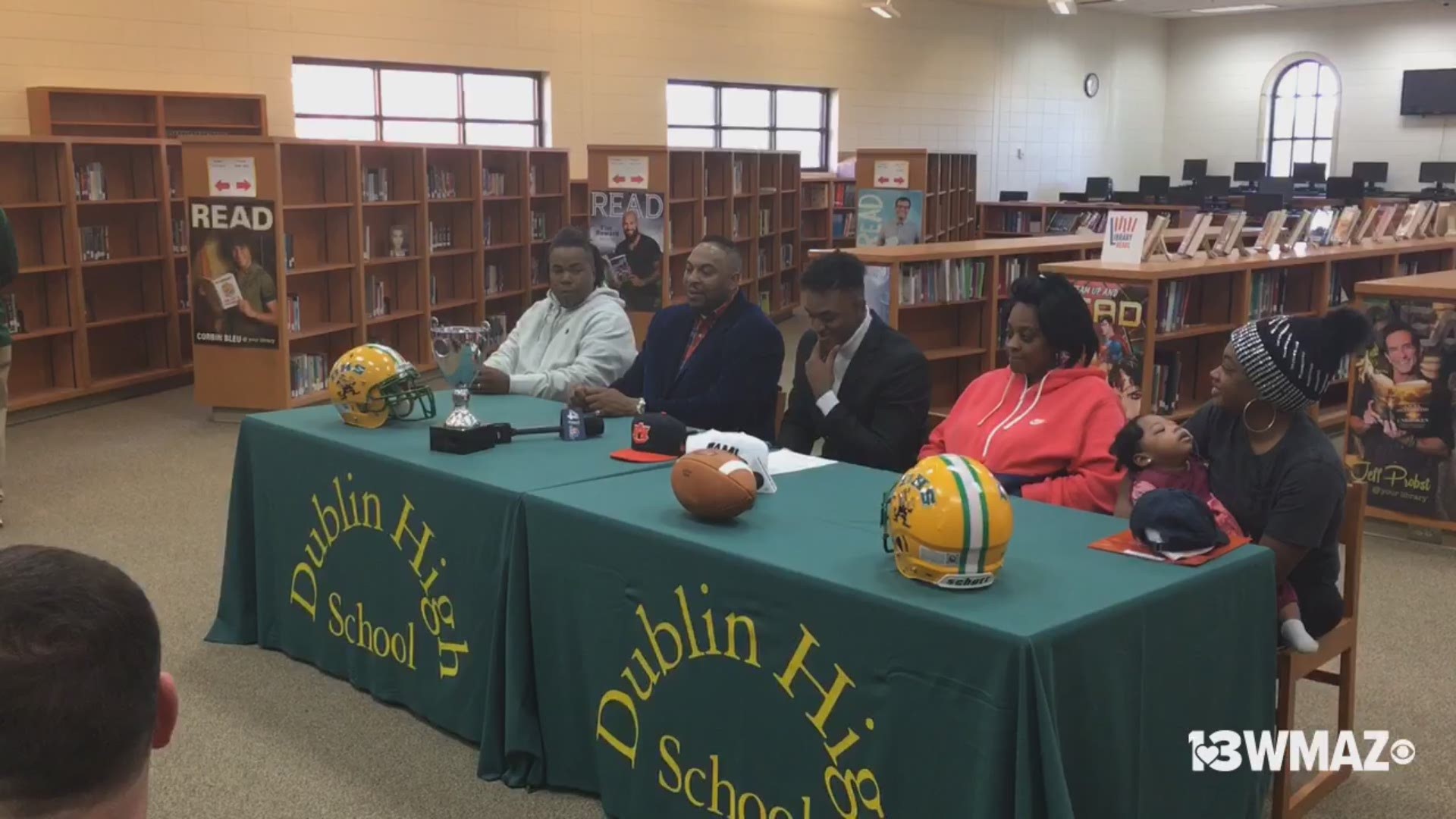 Congratulations to Dublin High School's Romello Height as he signs with Auburn University.