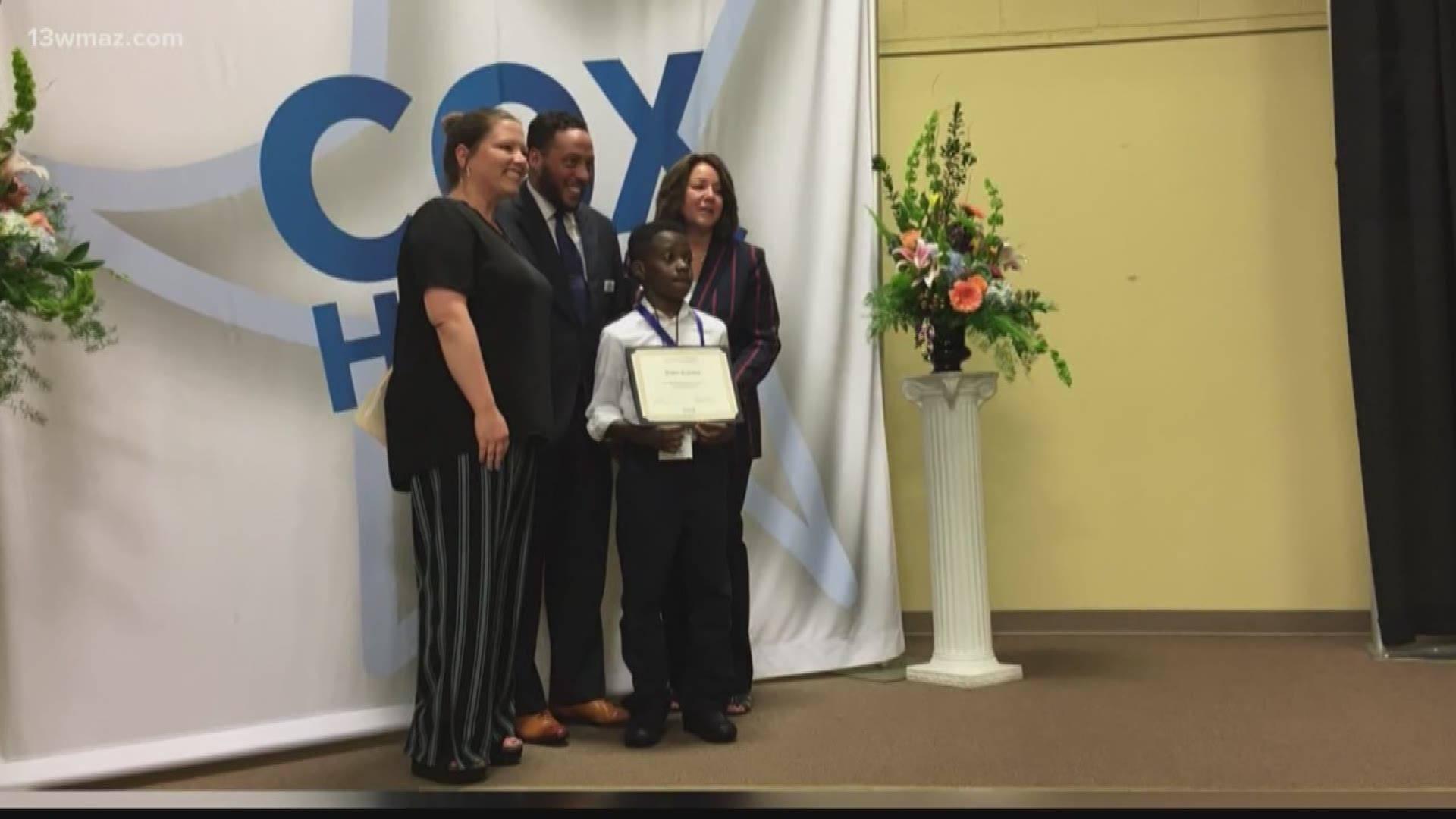 Some students face challenges but overcome them against all odds. Monday night, Cox honored some inspirational students excelling in the Bibb County School District.