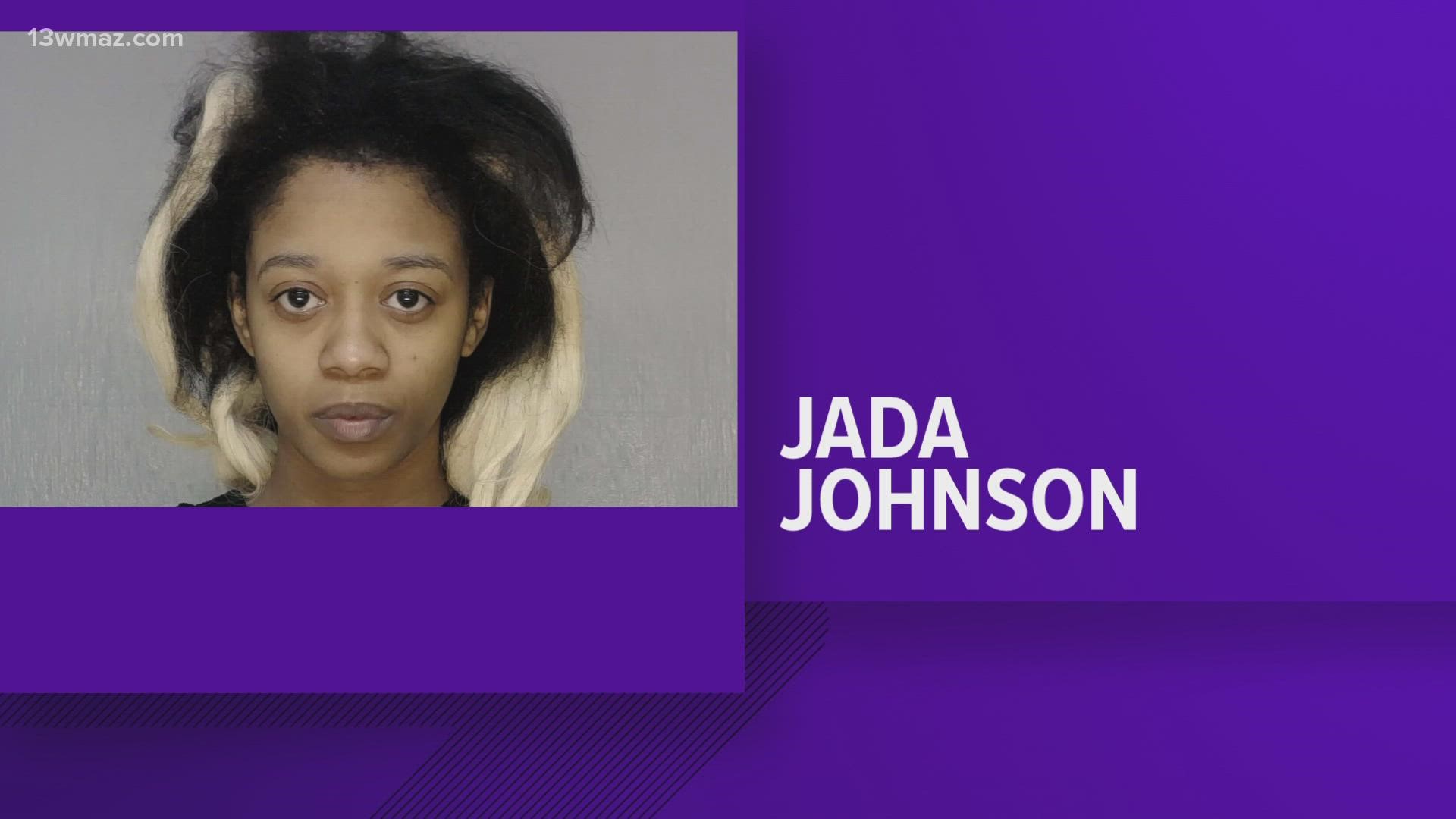 The Sheriff's Office says the woman was taken to the Bibb County Law Enforcement Center, where she is being charged.