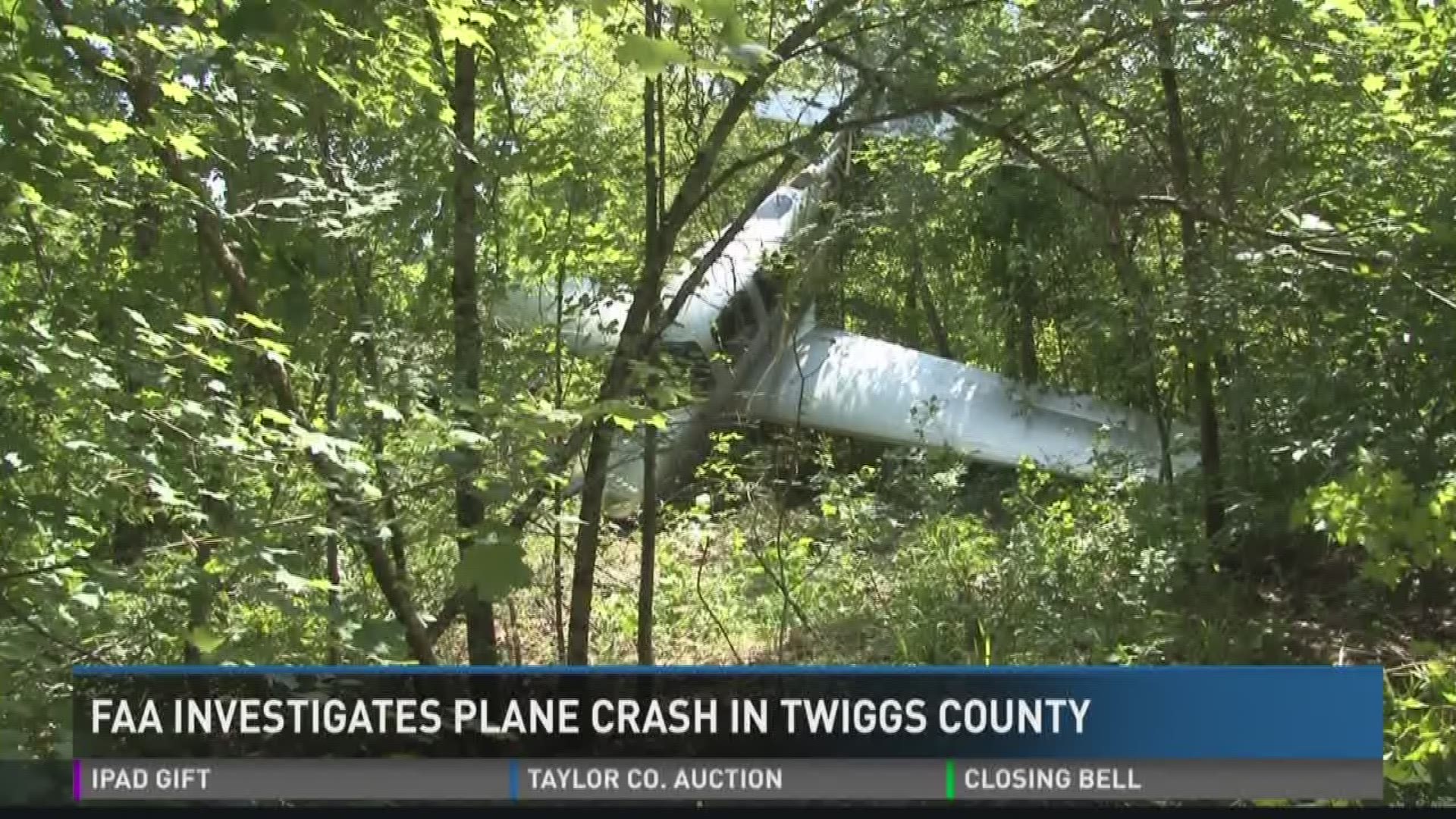 FAA investigates plane crash in Twiggs County