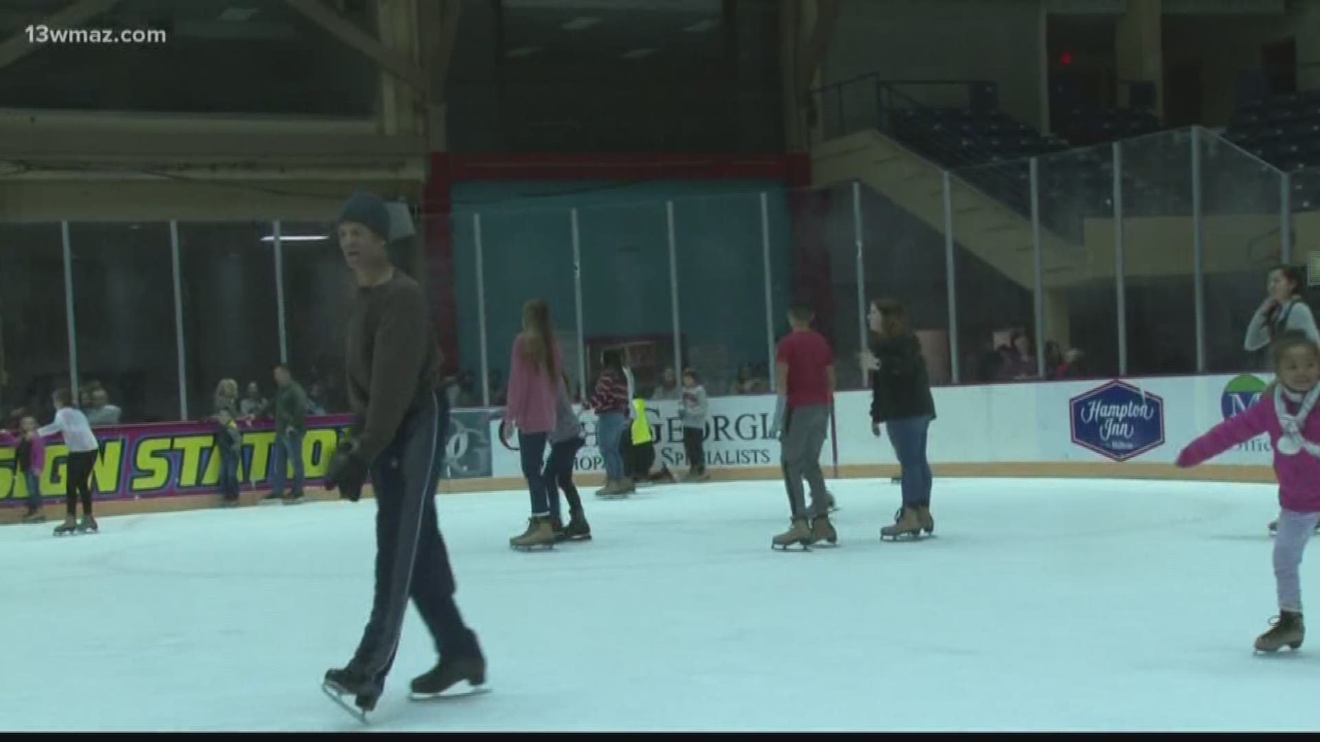 If you haven't been ice skating yet, don't worry. Folks have until late February to hit the ice.