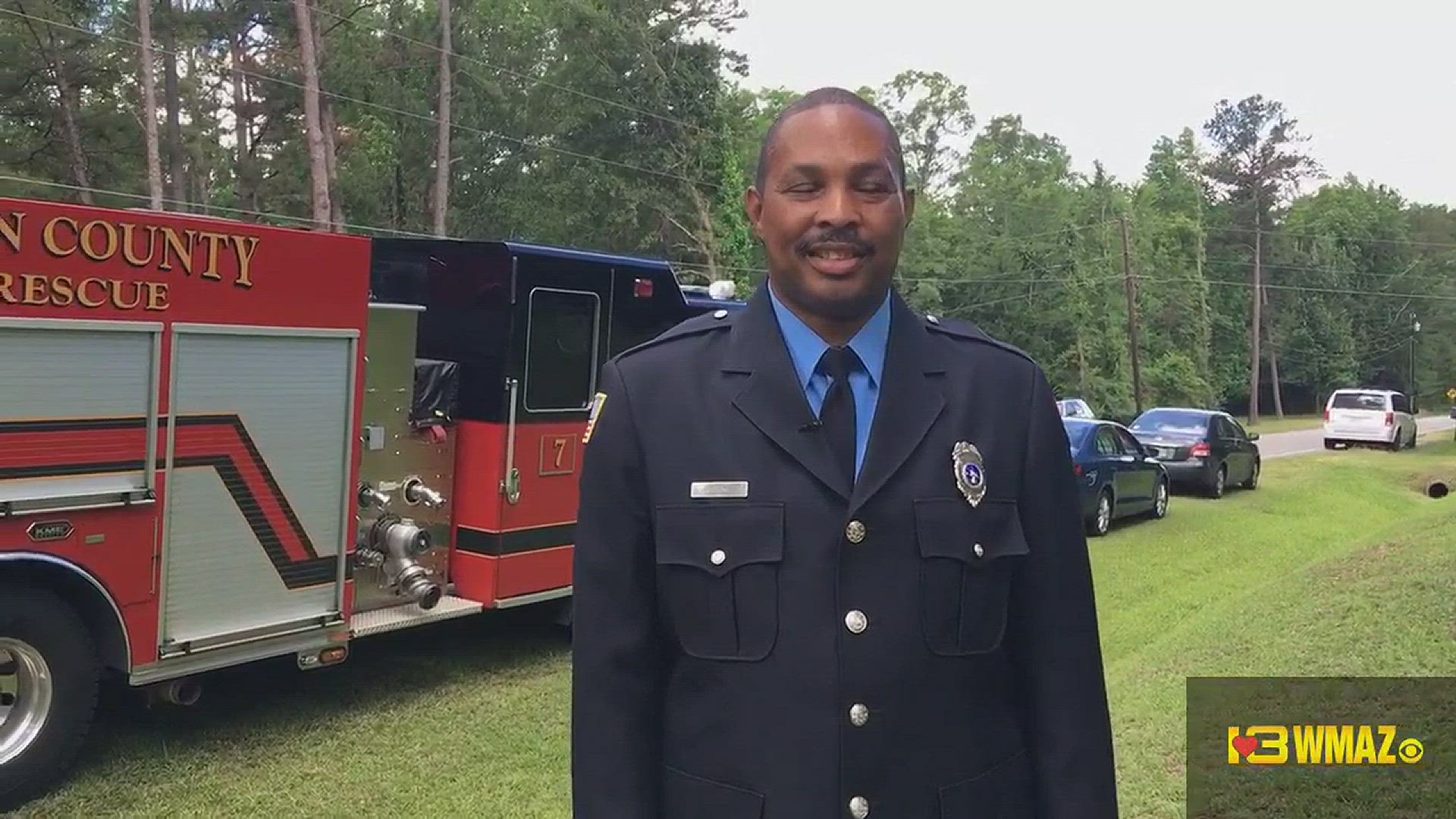 Baldwin Co. First Rescue Firefighter, Deryl Nelson, talks about rescuing Dorothy Brown