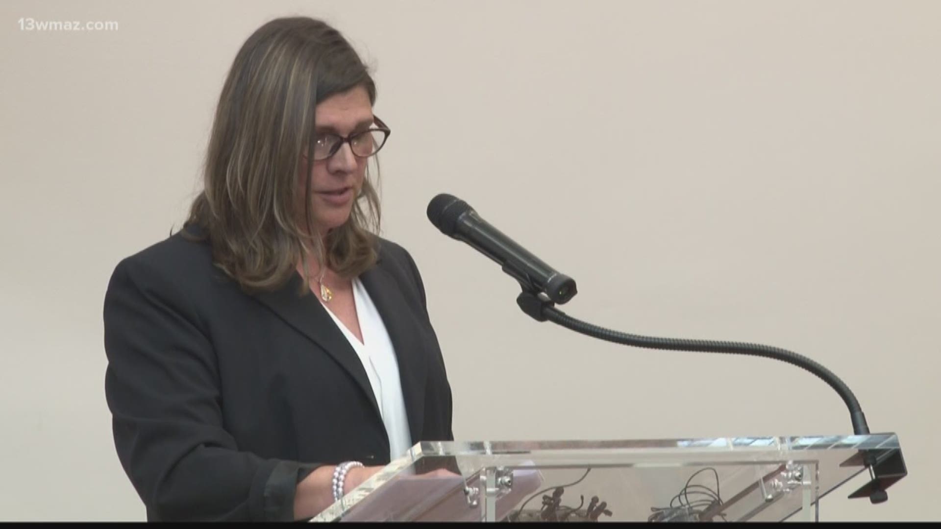 Transgender deputy addresses council