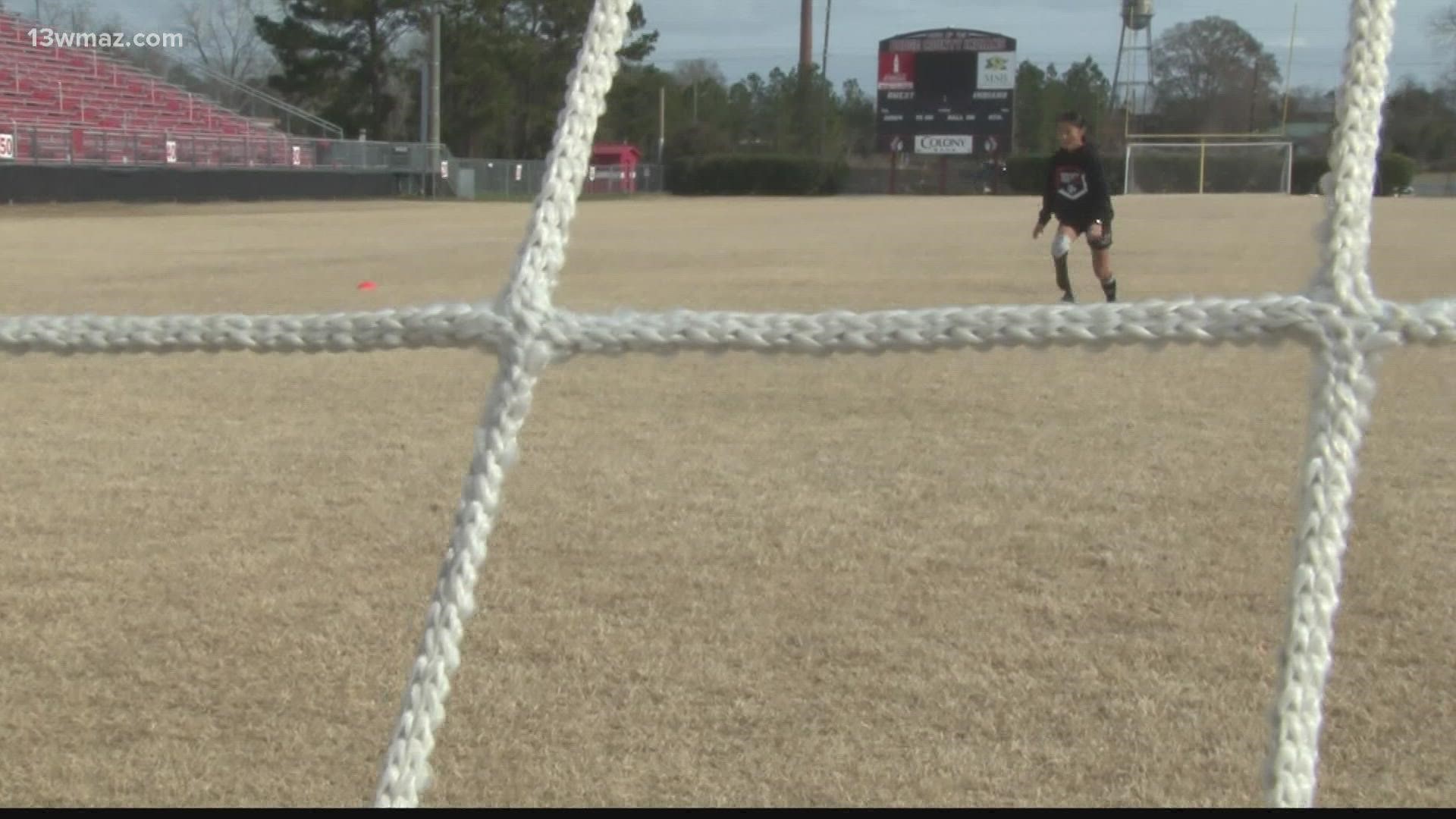 Gracelyn and Nolan Rogers cheer each other on through every obstacle.