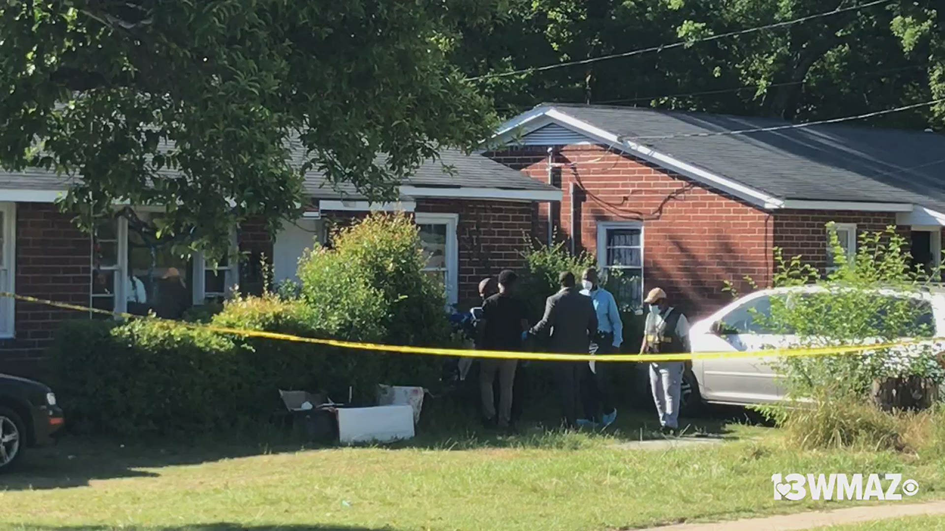 Macon-Bibb County Coroner Leon Jones says the 36-year-old woman was found at a home on Radio Drive, off Napier Avenue Sunday morning.
