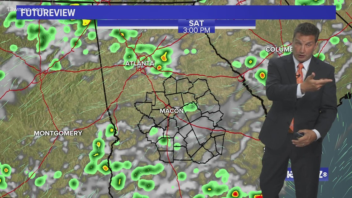 Radar could be a little active for Friday | Central Georgia weather