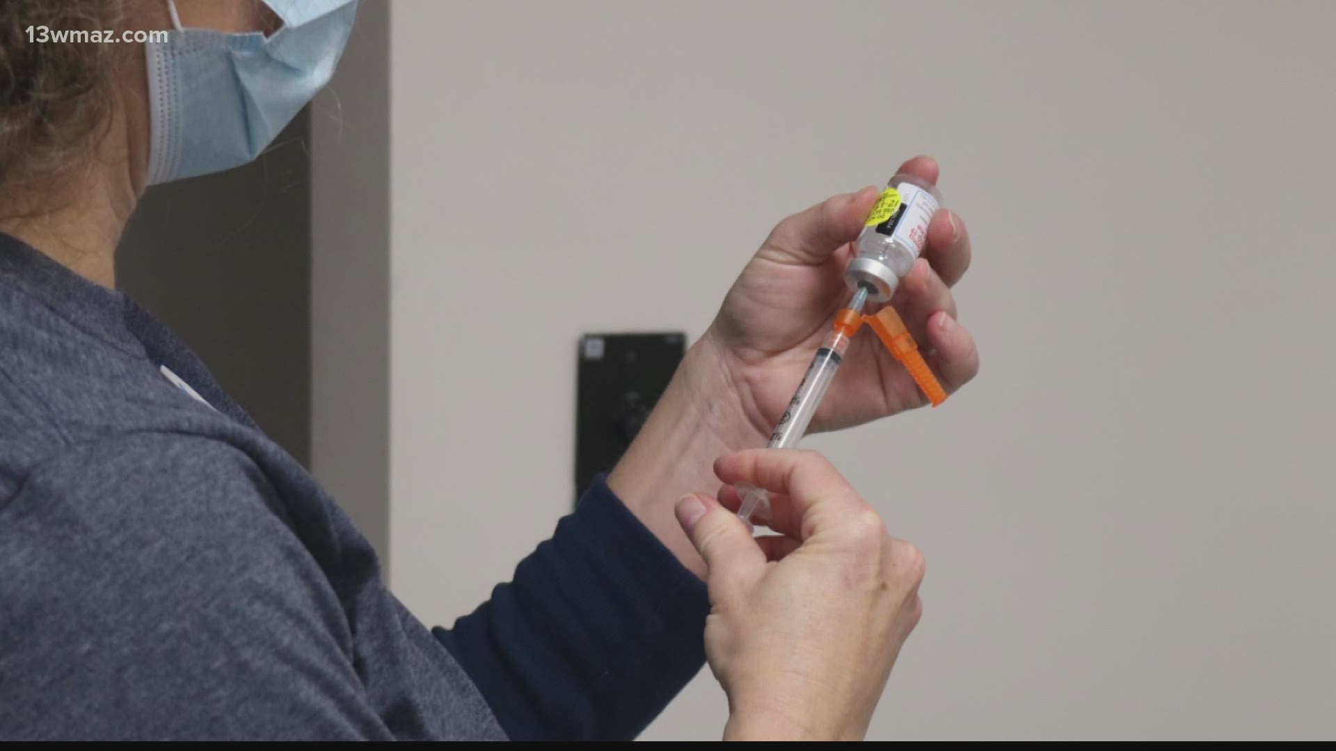 Starting Monday, Central Georgia first responders and adults 65 and over are one step closer to getting the COVID-19 vaccine.