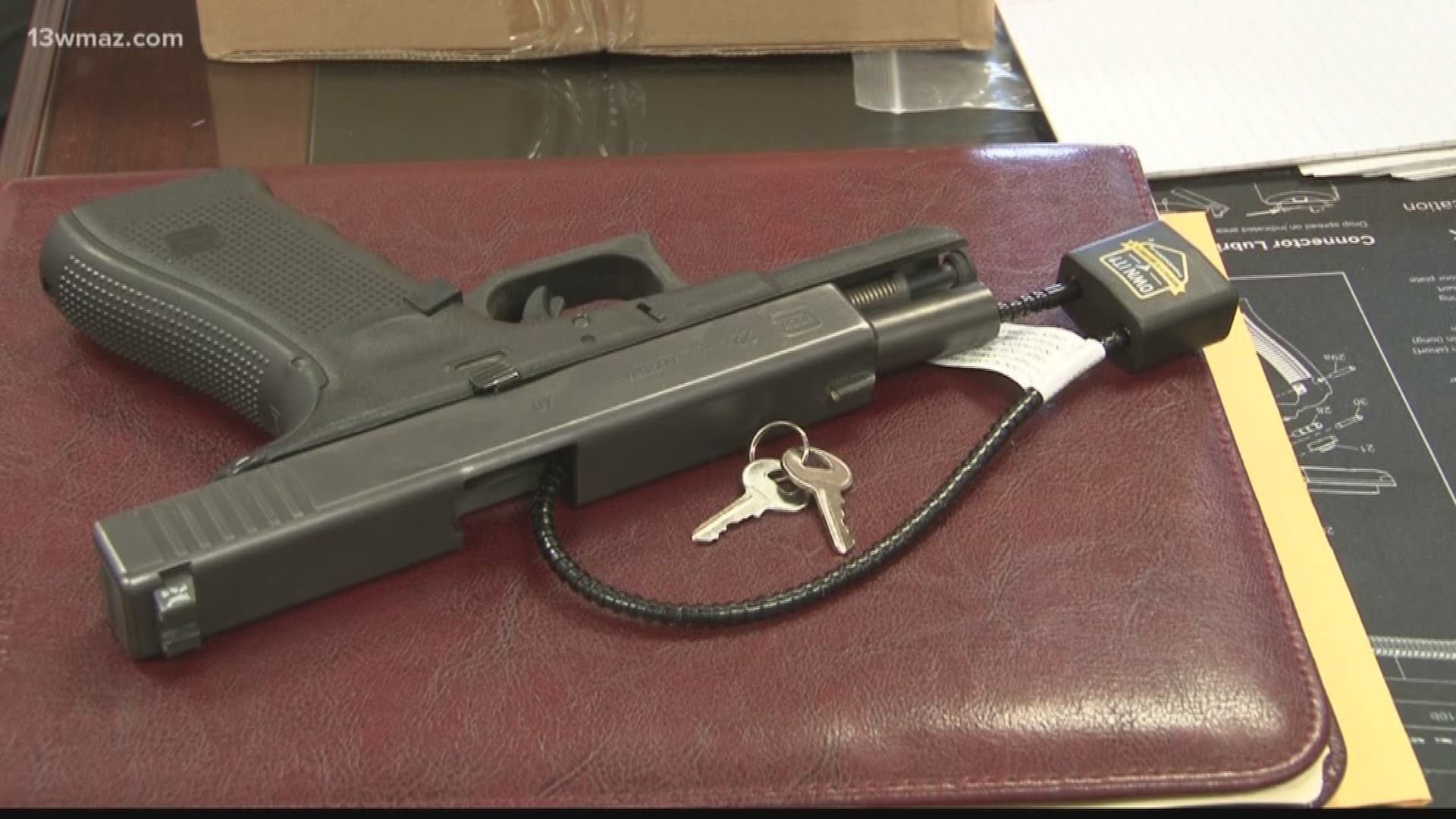 The Jones County Sheriff's Office says a 2-year-old and his 5-year-old brother were playing with a loaded gun they found on the living room table. The gun discharged and shot the toddler in the head. The sheriff's office is taking steps to prevents tragedies like that one from happening again.