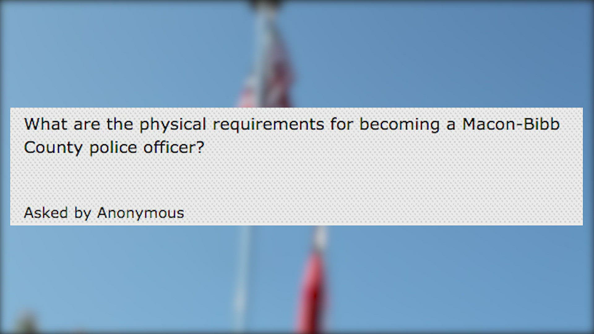 Physical Requirements