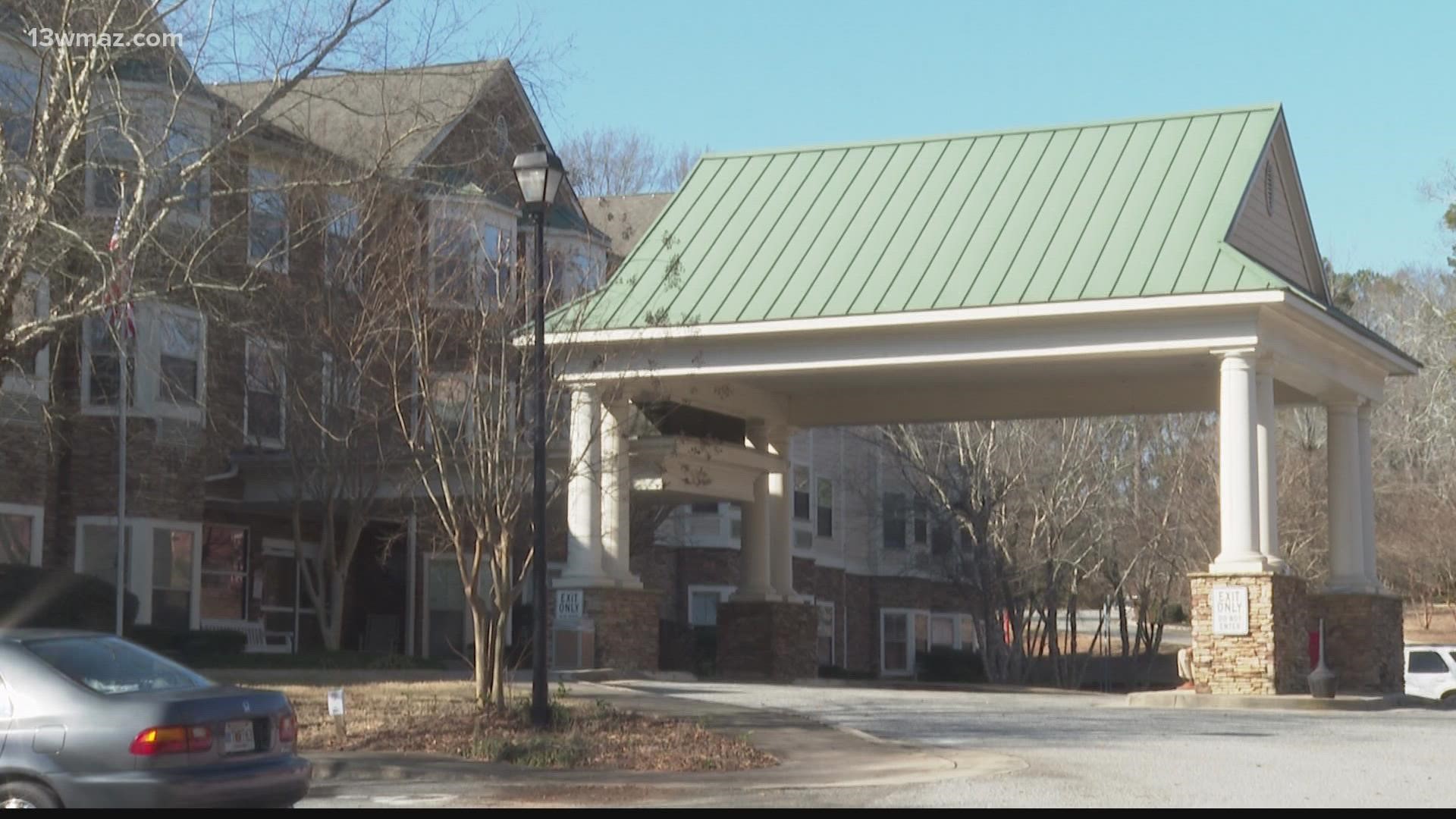 A Macon man had been dead for at least a week before his body was discovered at a senior living center.