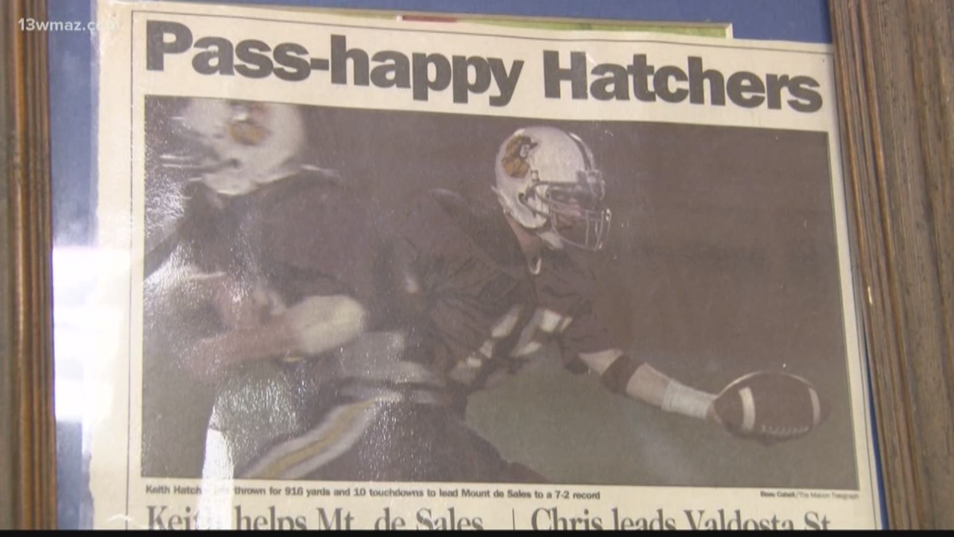 At Mount de Sales Academy, the Hatcher family has been playing sports here for decades. Head coach Keith Hatcher talks about his family's legacy.