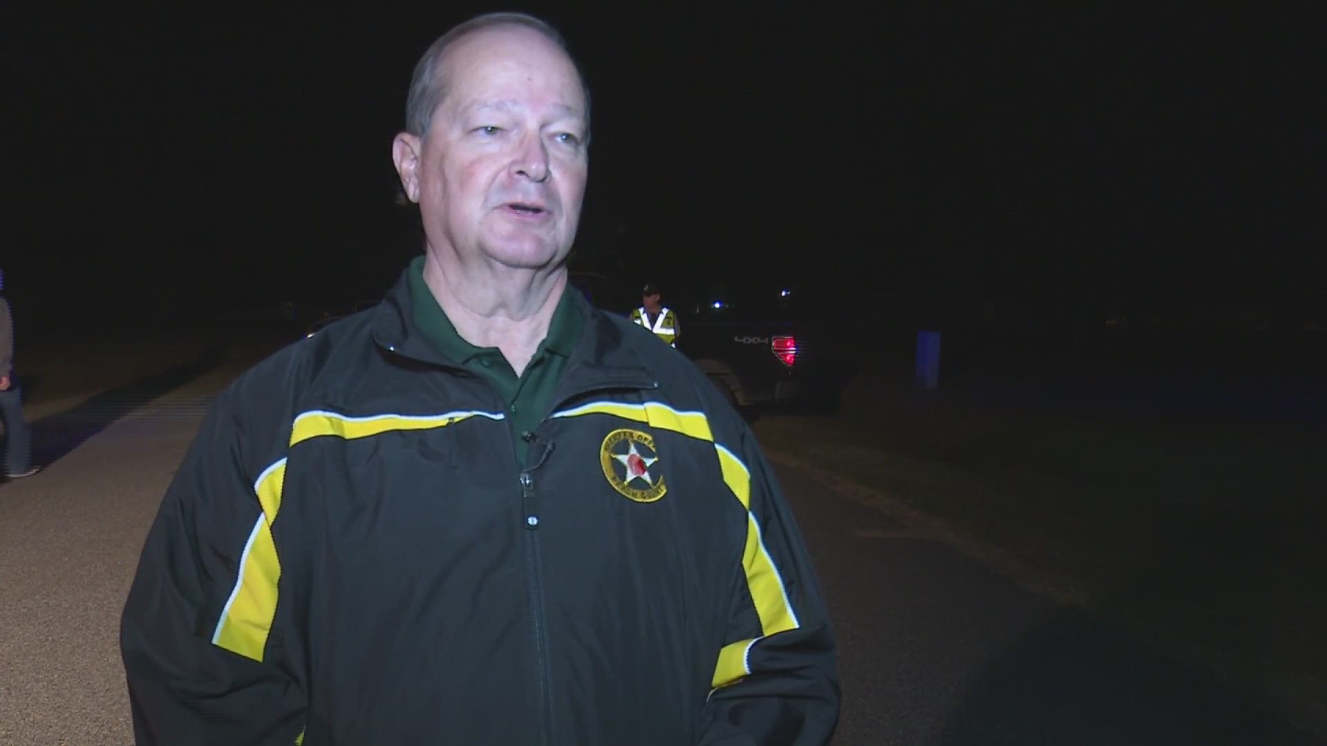 Peach County Sheriff Terry Deese explains the shootings Sunday of two of his deputies.