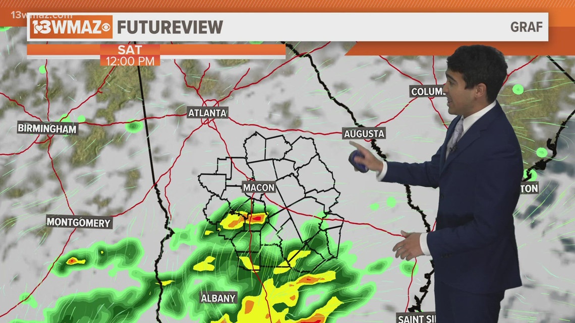 David's Friday Afternoon Forecast | 13wmaz.com