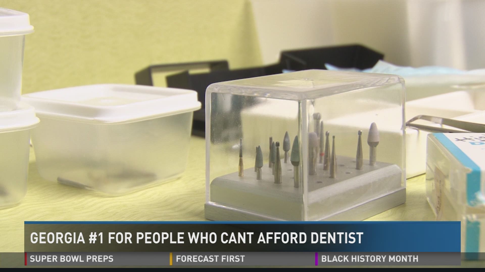 Georgia #1 for people who can't afford the dentist