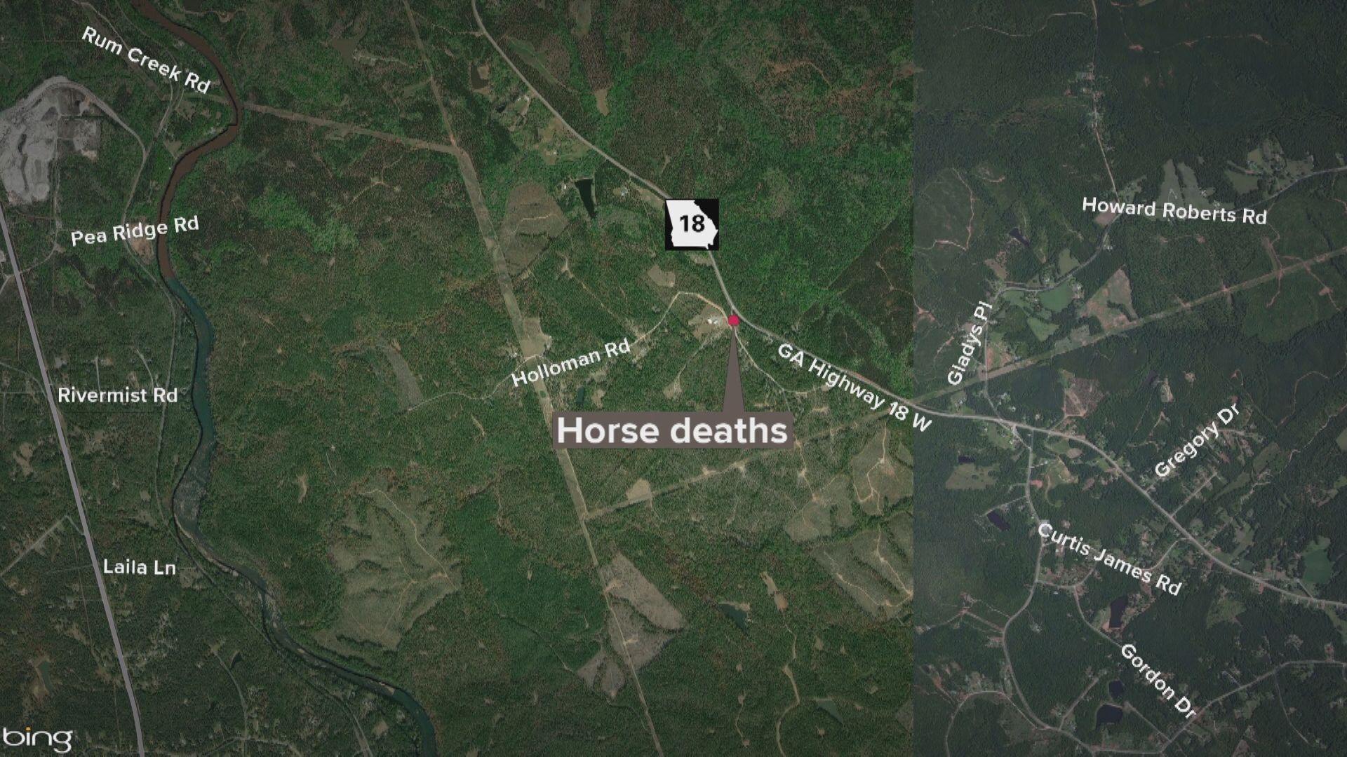Jones County investigators are looking into the shooting deaths of two horses. According to Investigator John Simmons, it happened near Highway 18W around the Holloman Road area.