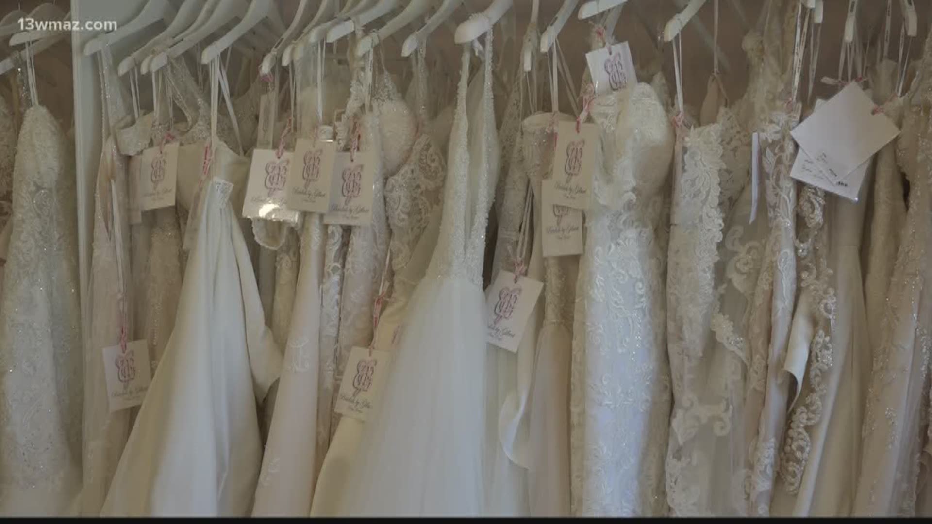 Bridals by Gilbert in downtown Perry says they'll be giving away 12 wedding dresses for free to military brides next Thursday