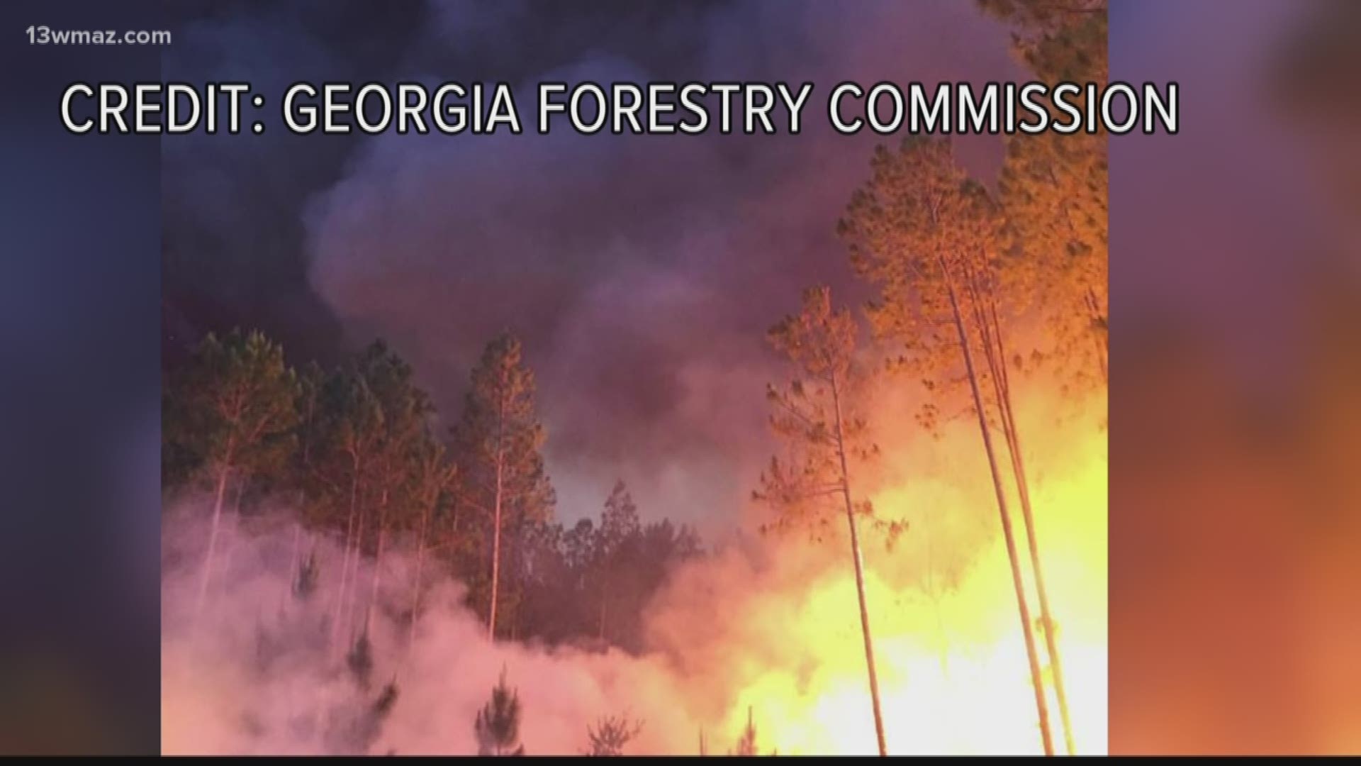 Temperatures in Georgia are not the only thing hitting above normal. The number of wildfires since July are well above the 5-year average.