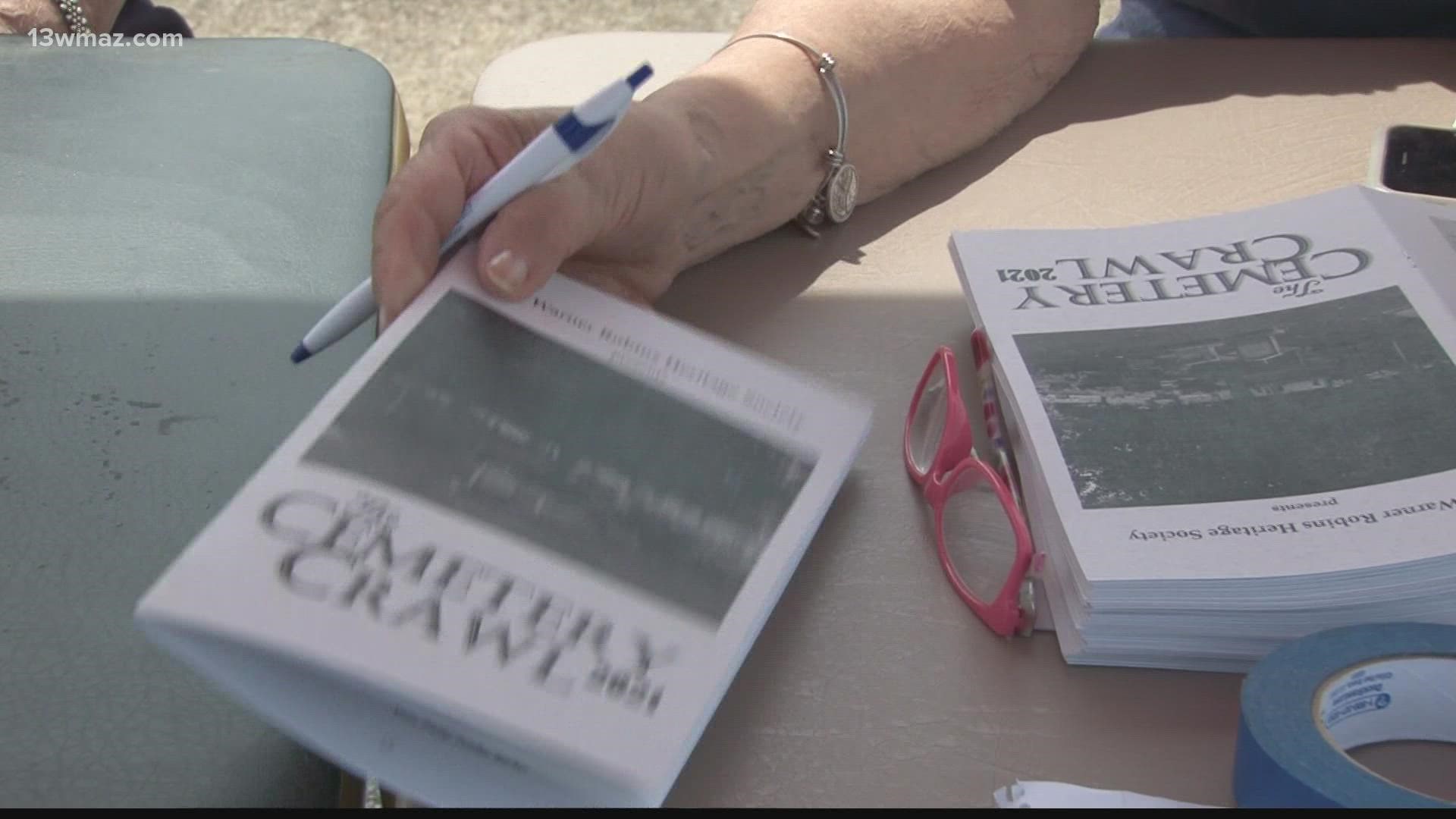 Warner Robins Heritage Society hosts the crawl yearly, giving people a chance to learn about history.