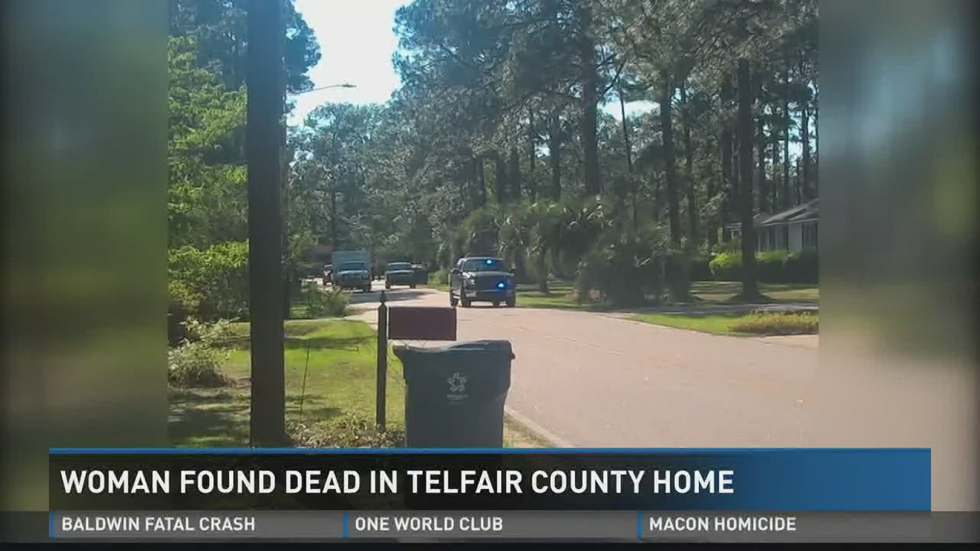 Woman found dead in Telfair County home