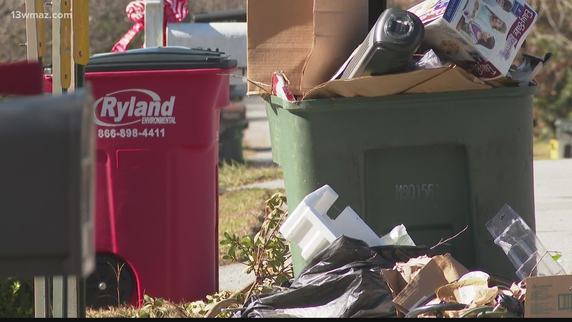 You can now dispose of your trash at 10 large dumpsters in downtown Macon every day of the week.