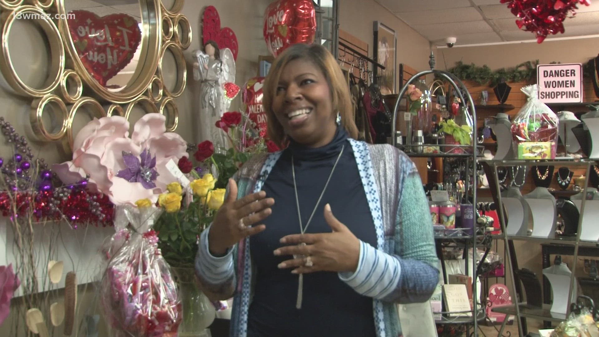 A Touch of Glover is celebrating its 27th anniversary during Black History Month. The owner is Central Georgia's first certified floral designer.