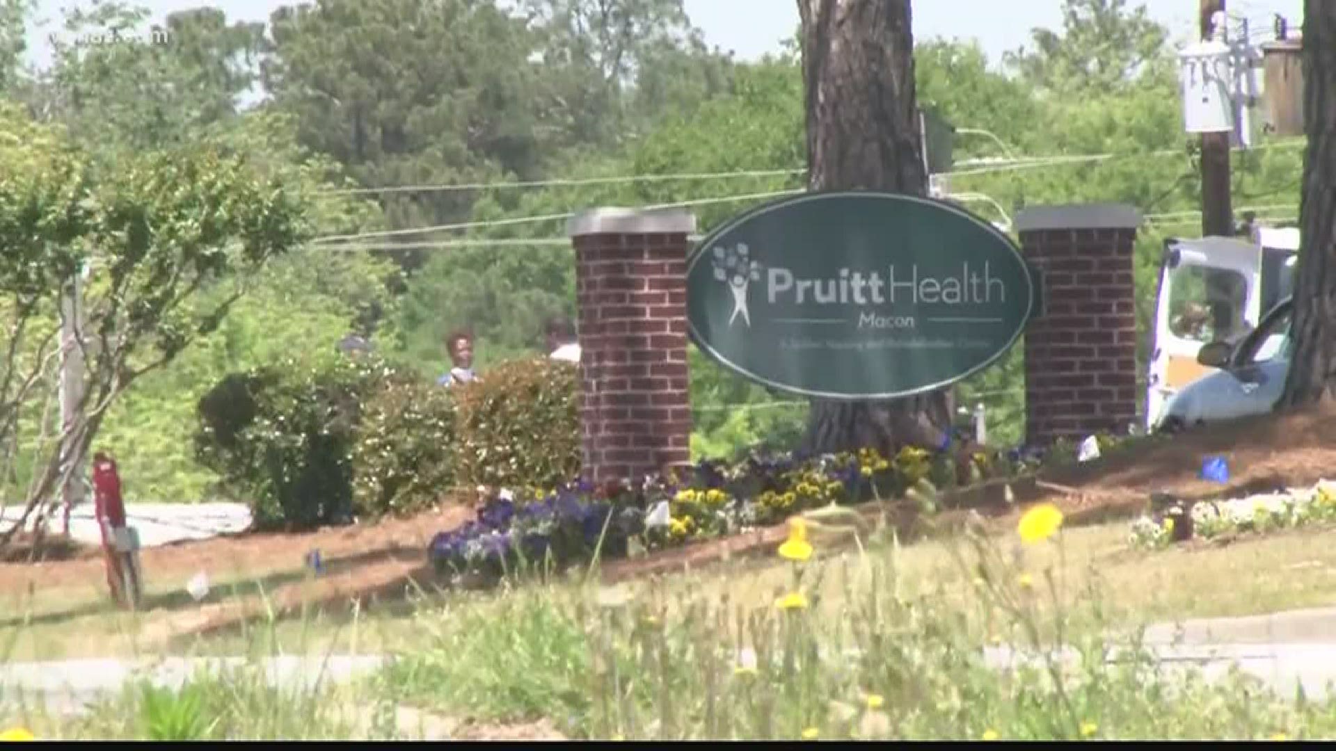 One Macon nursing home is reporting a slight decrease in positive COVID-19 cases at their facility on Anthony Road.