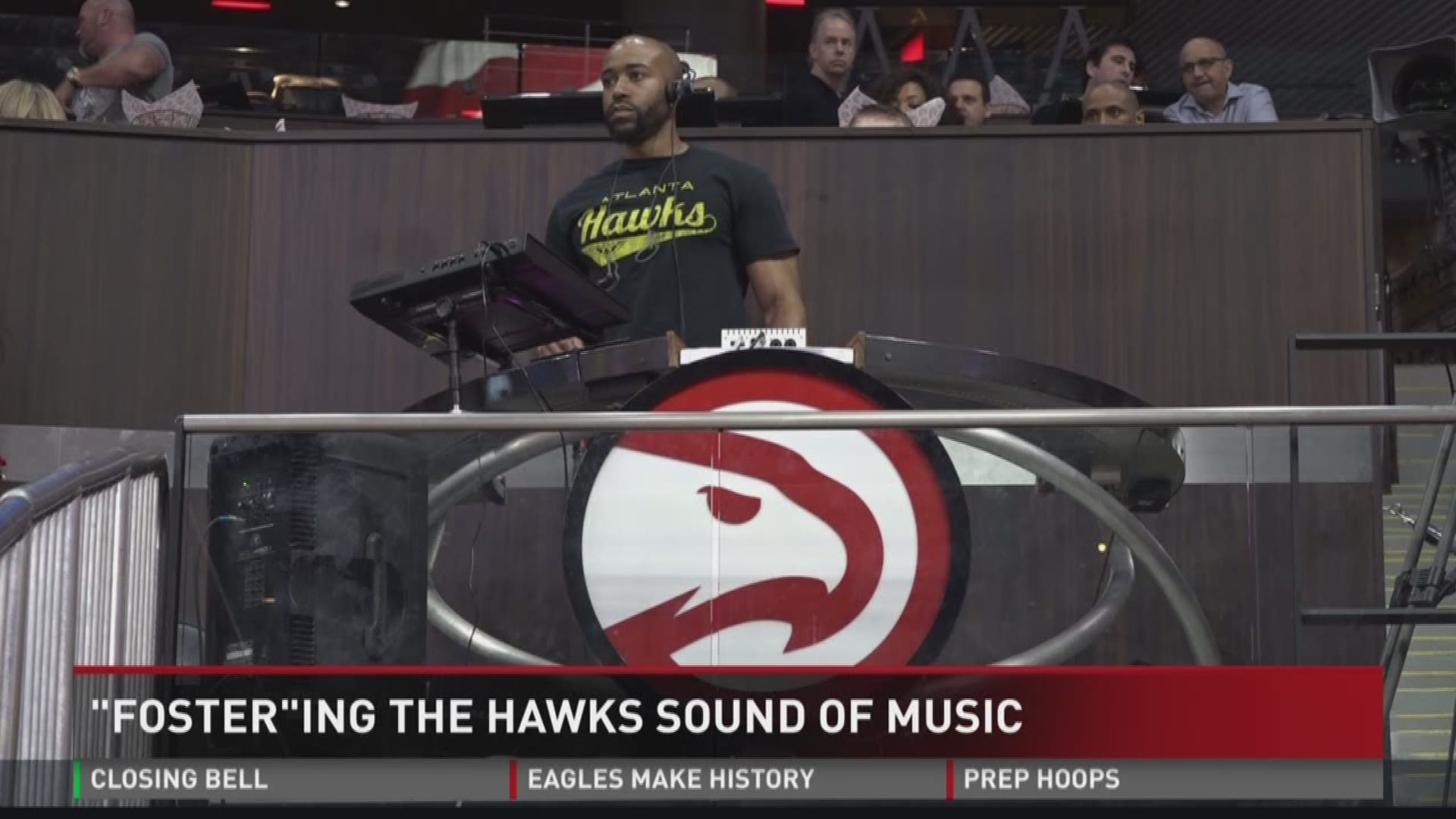 Organist 'Foster'-ing the Hawks' sound of music