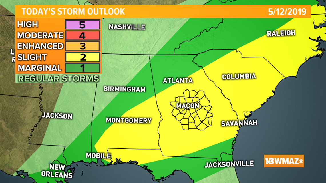 Sunday morning severe weather update. | 13wmaz.com