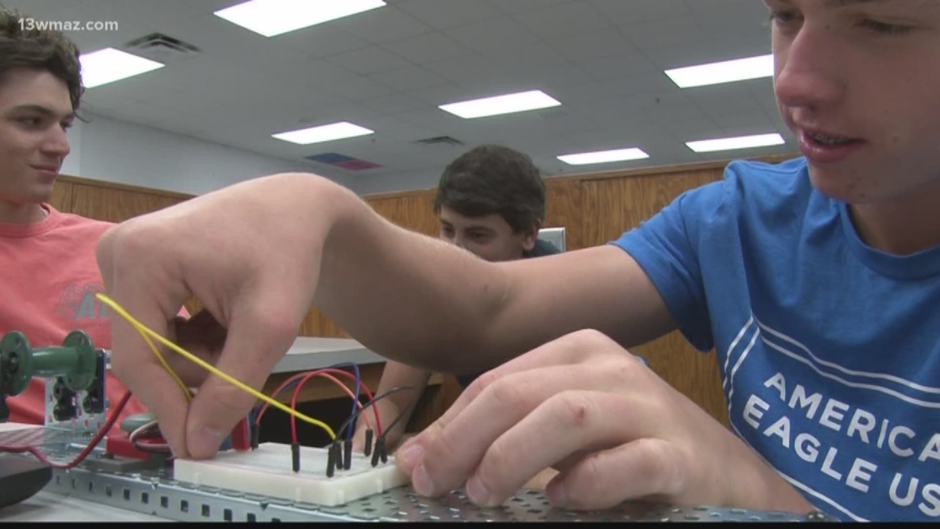 DCHS is the only school in the state to partner with NASA on a program that gives students the opportunity to make food and equipment for astronauts