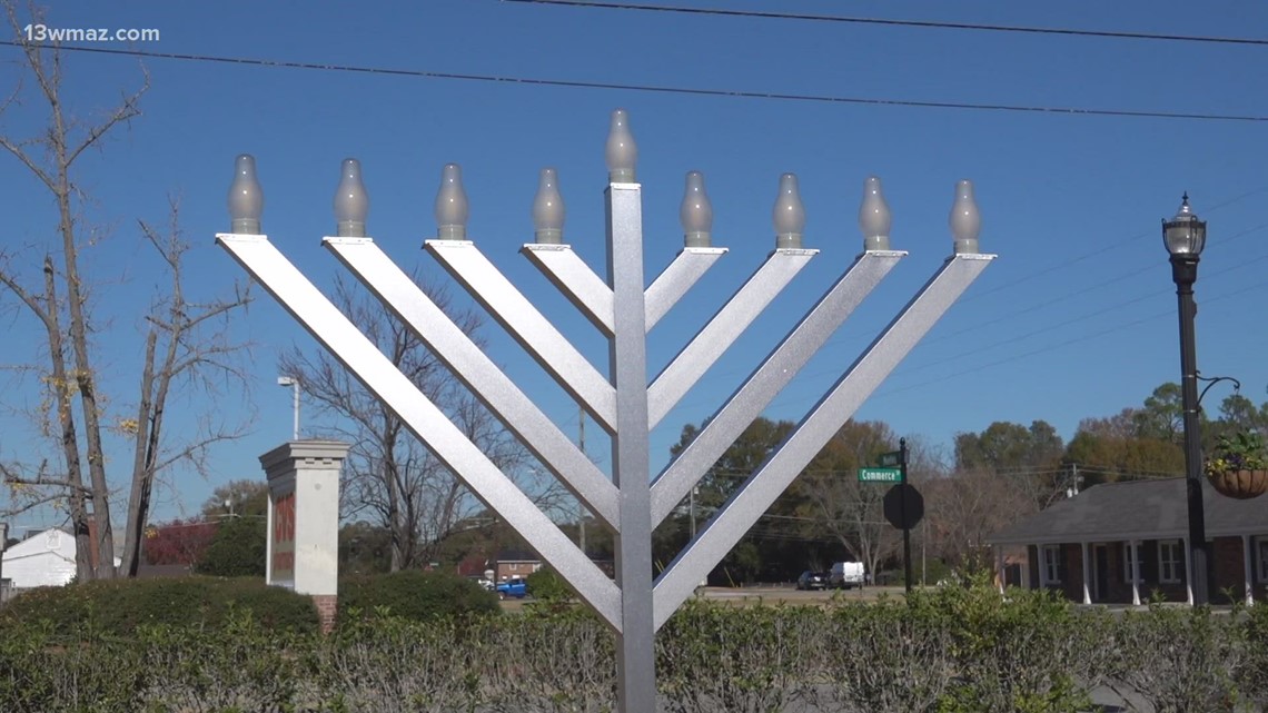 2nd Annual Menorah Lighting In Perry | 13wmaz.com