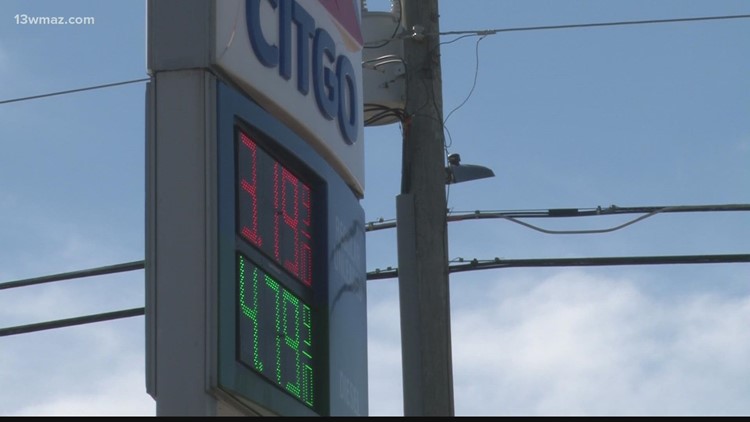 Gas prices rise in Central Georgia as Hurricane Ian approaches