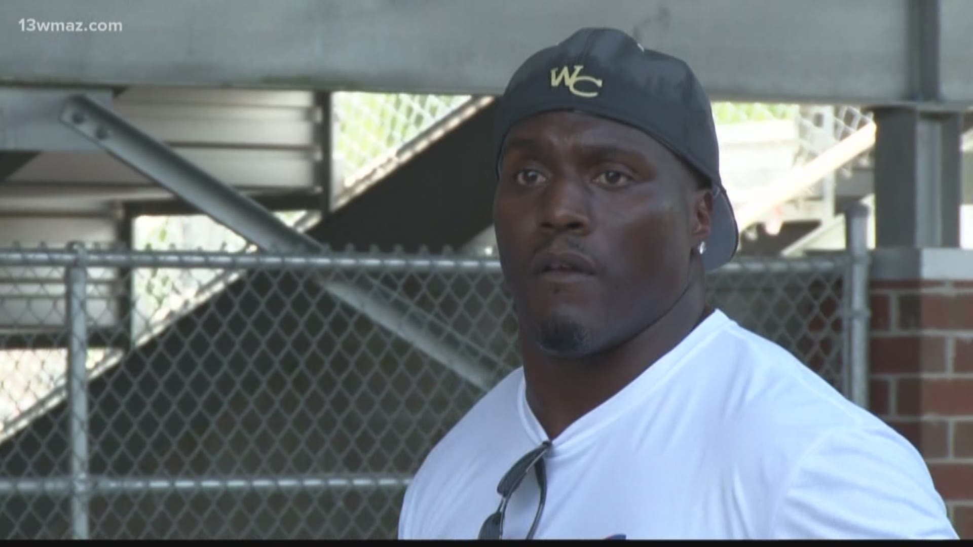 Sandersville native and 15-year NFL veteran, Takeo Spikes is trying to pave the way for younger athletes by teaching and inspiring them to do their best on the field.