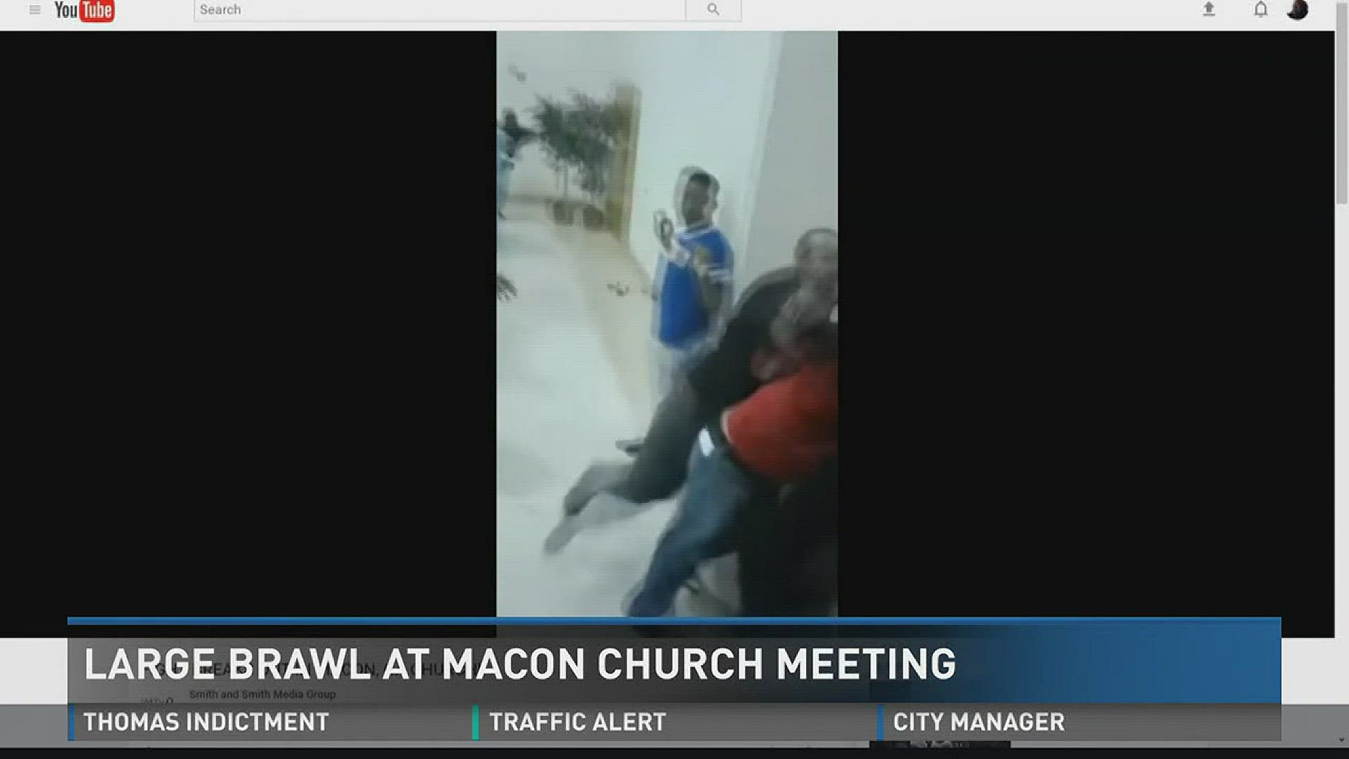 Large brawl at Macon church meeting