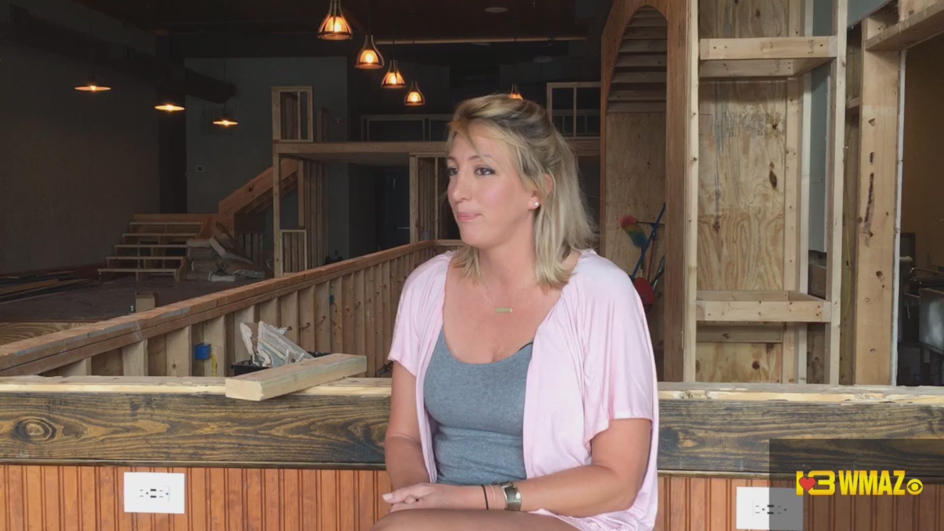 Macon restaurateur Chrissy Lee inside of the former Bourbon Bar in downtown Macon talking about her plans for the space. Lee, who also owns Parish on Cherry and Fatty's Pizza, recently purchased Roasted Cafe and Lounge.