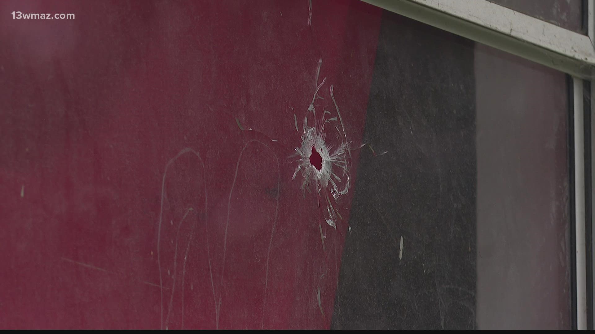 Teagan Jones was about to fall asleep when bullets started flying through her home.