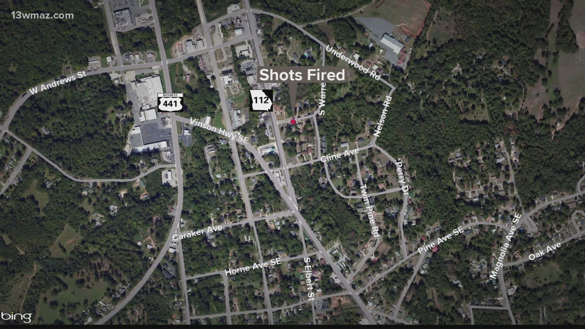 Police are investigating after shots were fired into a Milledgeville apartment building Friday night.