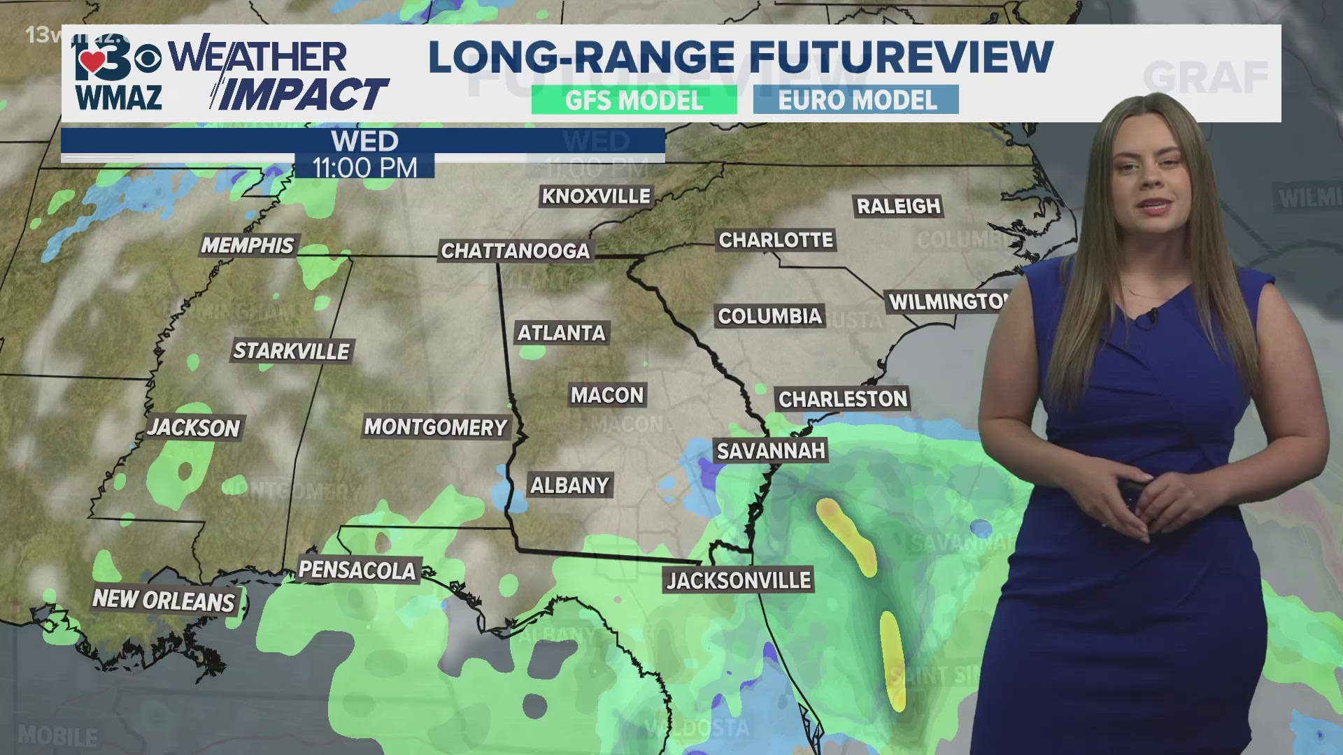 7 Day and Hourly Weather Forecast | Macon, Georgia | 13wmaz.com