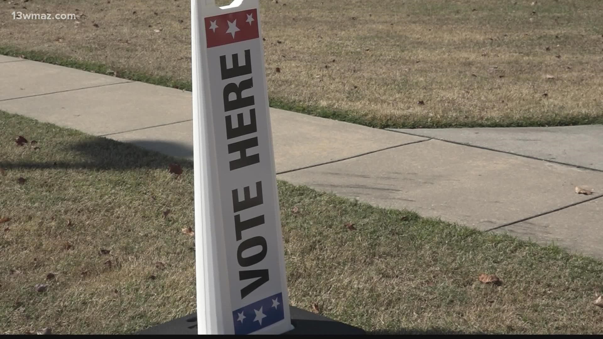 At polling locations in Bibb, Peach, and Houston counties, one thing they all had in common -- Things were running smoothly.