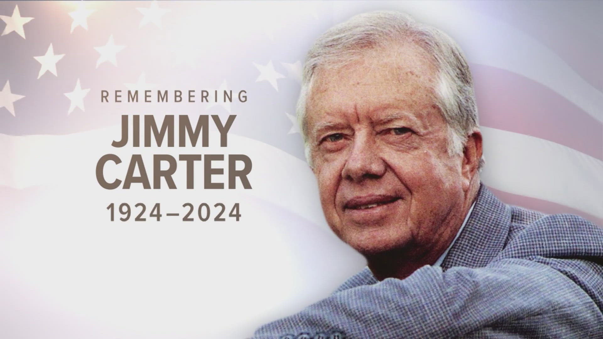 President Jimmy Carter. A global icon. A champion for justice. A dedicated public servant.