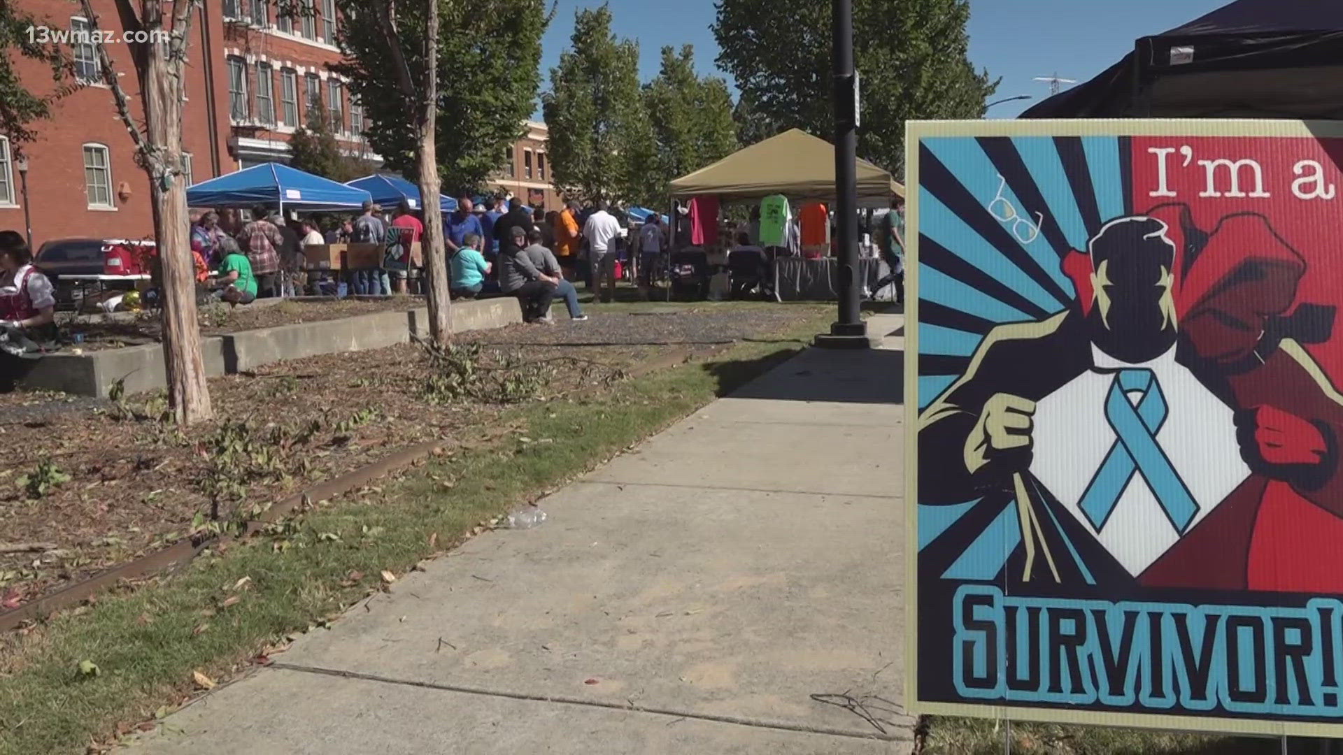 The event, which referred to itself as "the health fair disguised as a beer festival," looks to raise money for prostate cancer screenings and research.